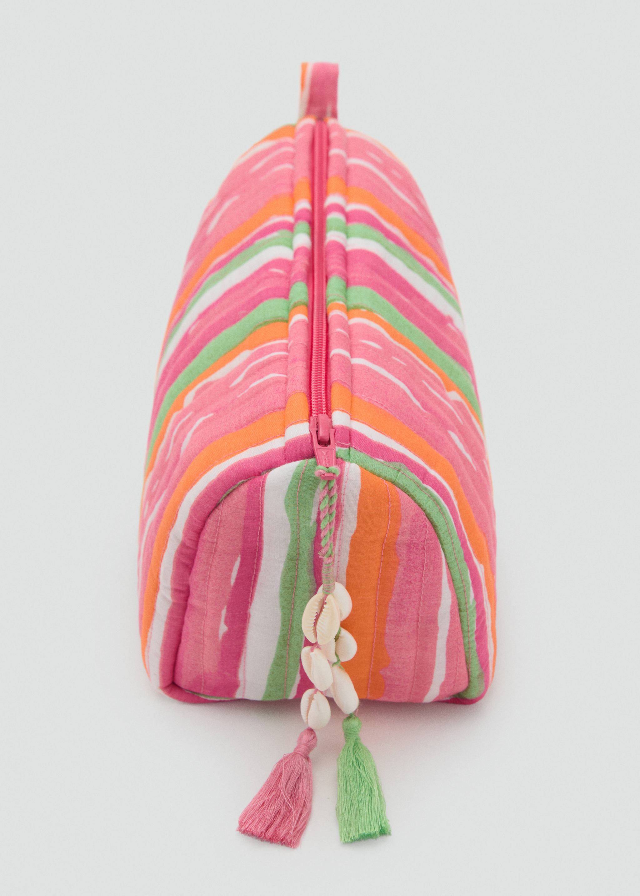 Gestreepte katoenen toilettas - Detail van het artikel 1