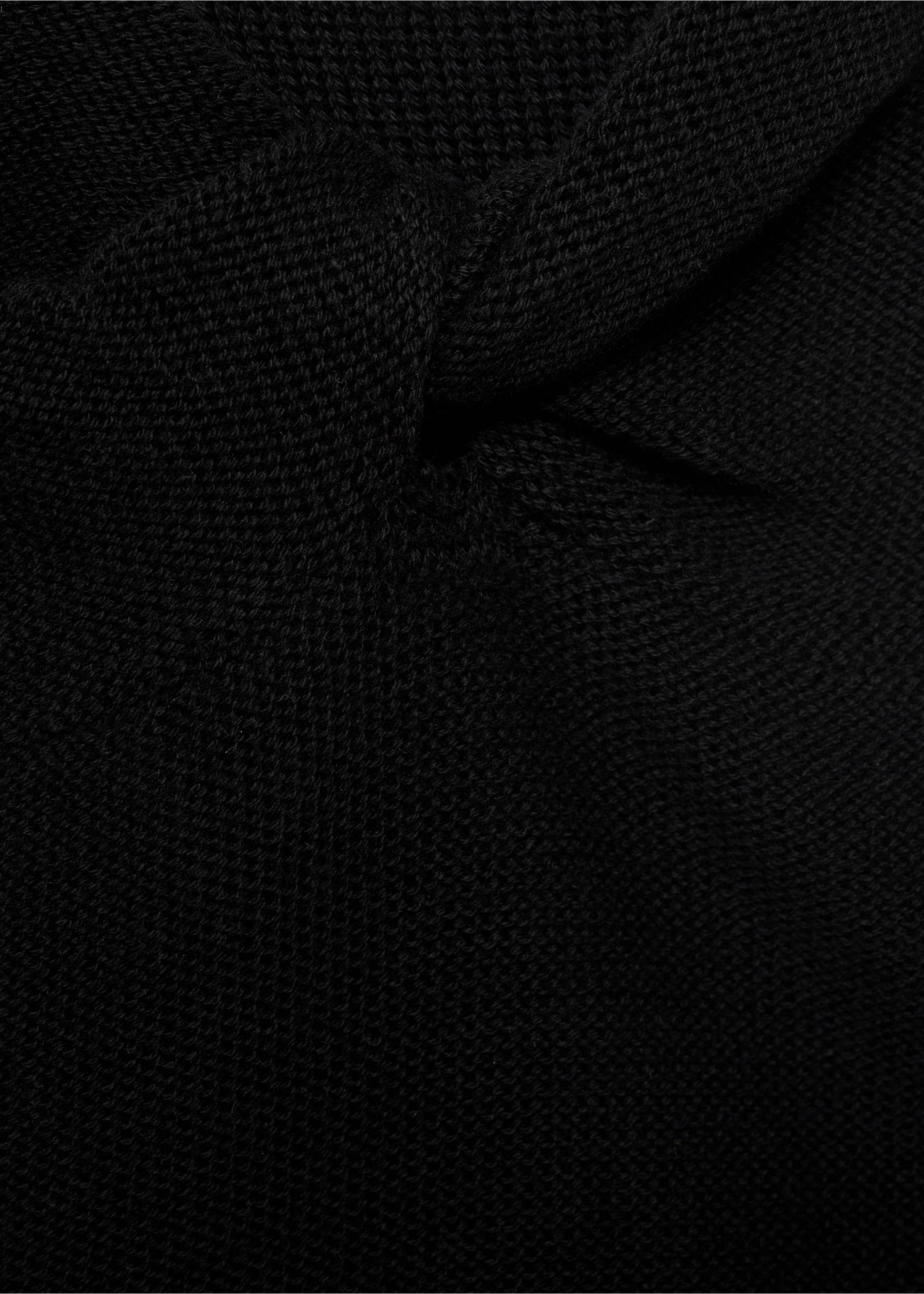 Strick-Trägertop - Detail des Artikels 8, Schwarz. Ref: 87038264-00.