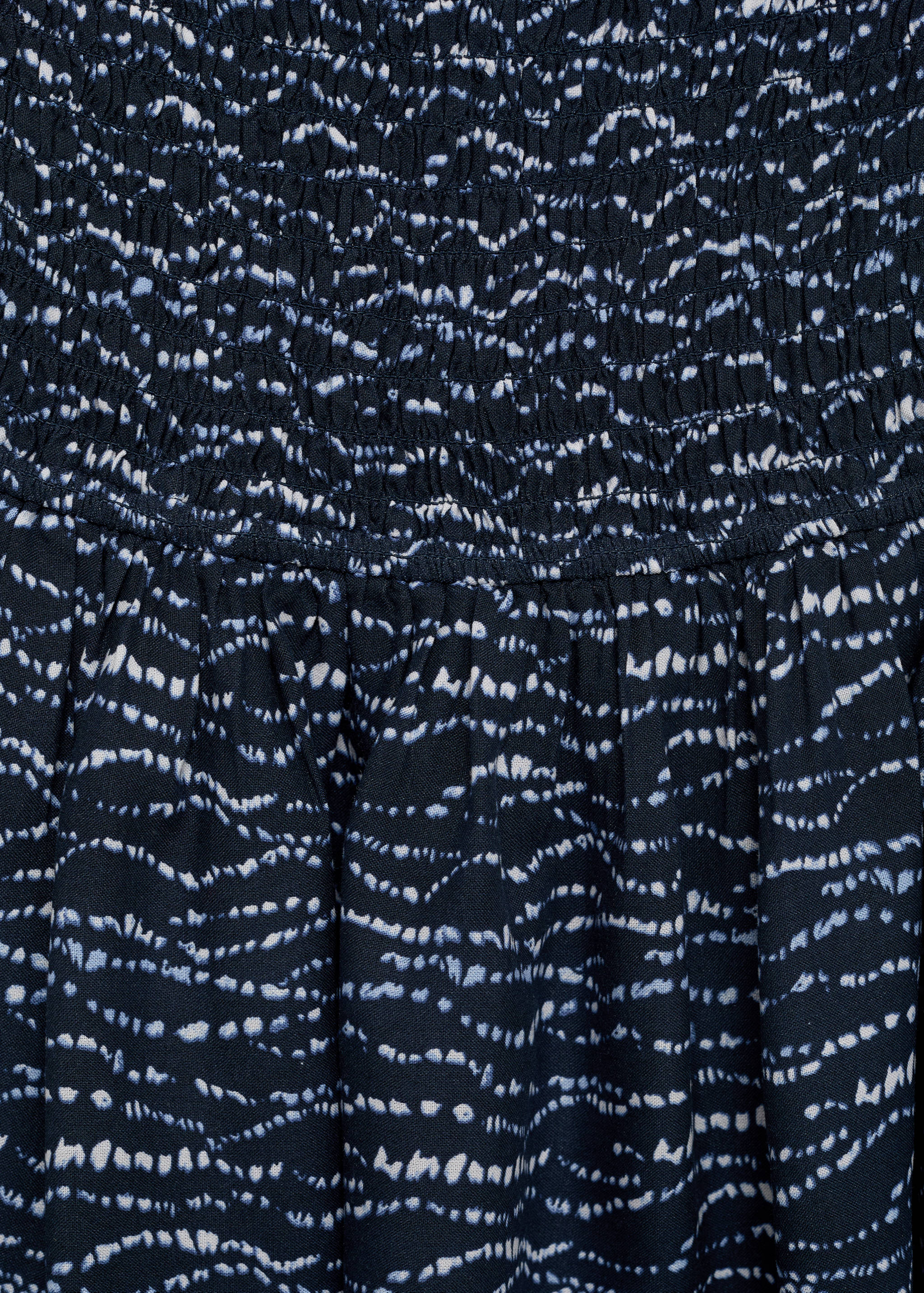 Bedrucktes Rüschenkleid - Detail des Artikels 0
