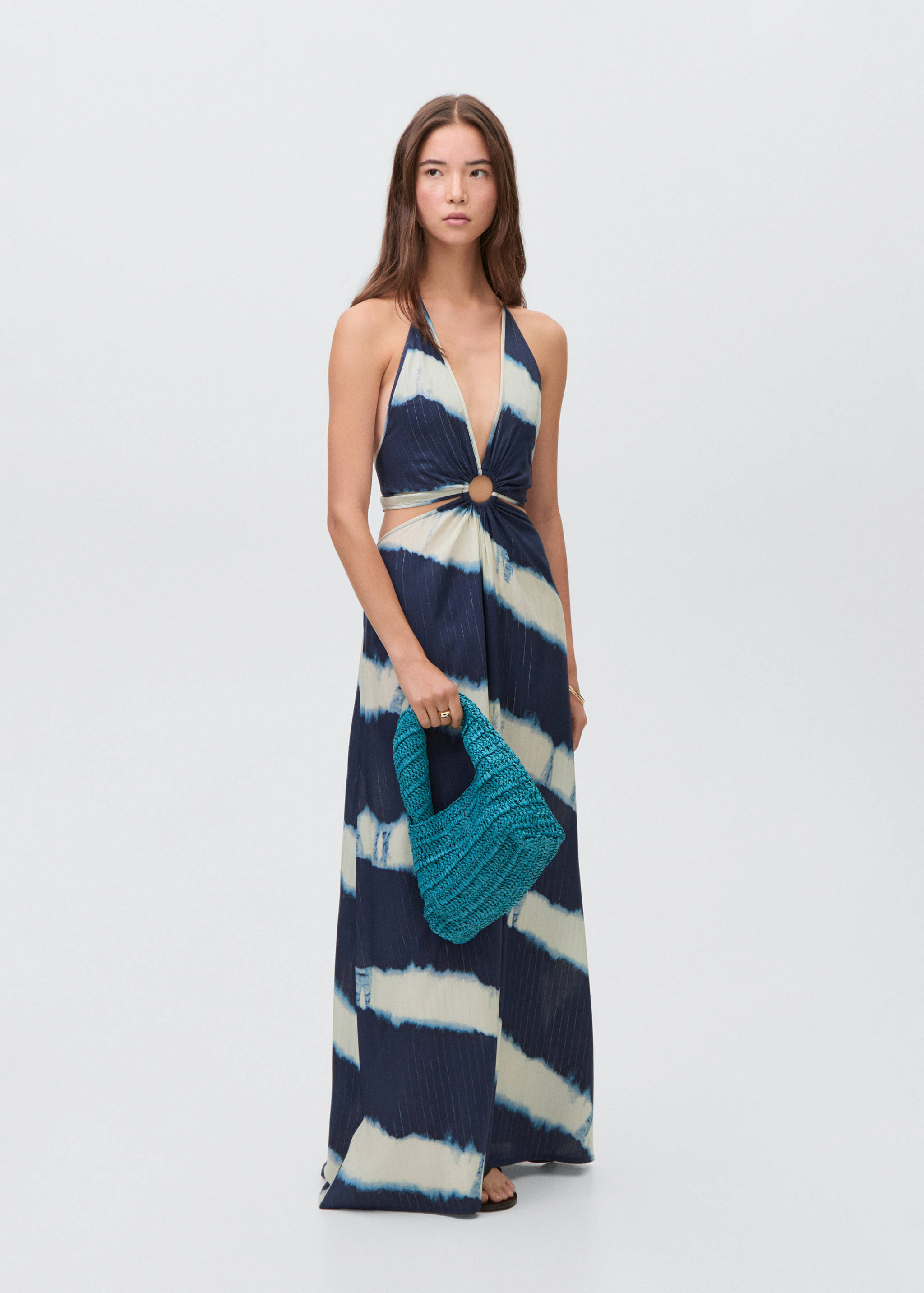 Vestit llarg tie-dye - Pla general