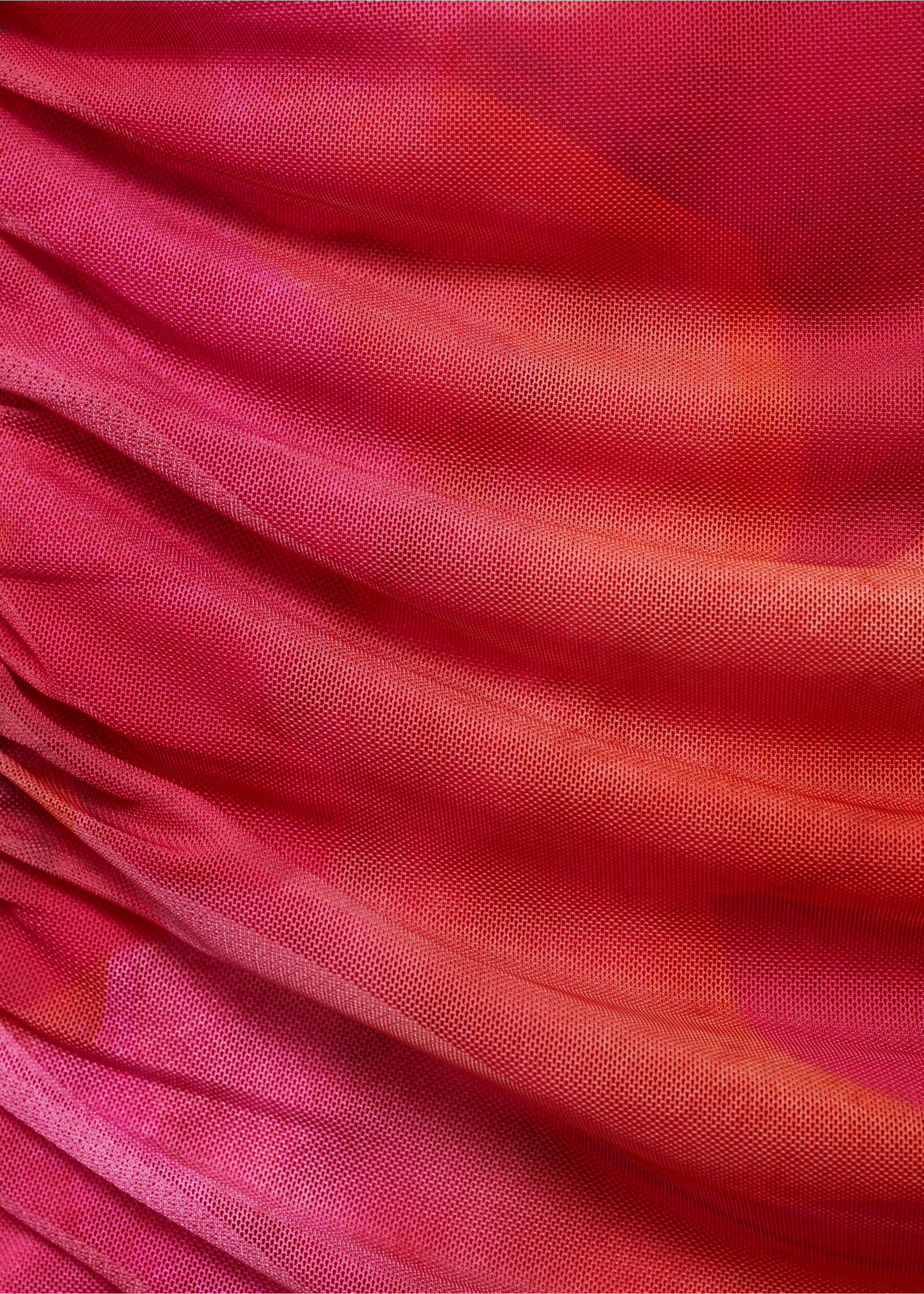 Top asymétrique à fleurs - Détail de l'article 0, Fuchsia. Ref: 87038653-00.