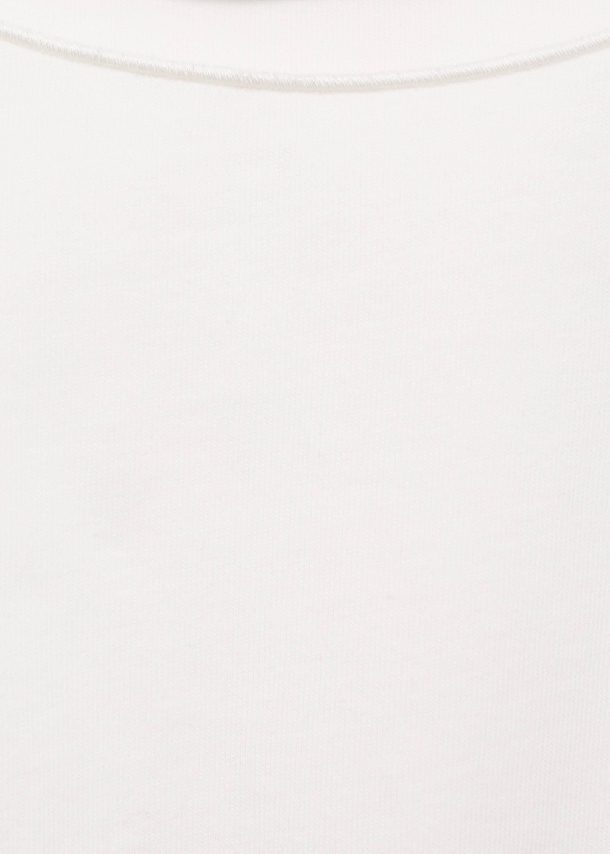 Gathered cotton t-shirt - Details of the article 0