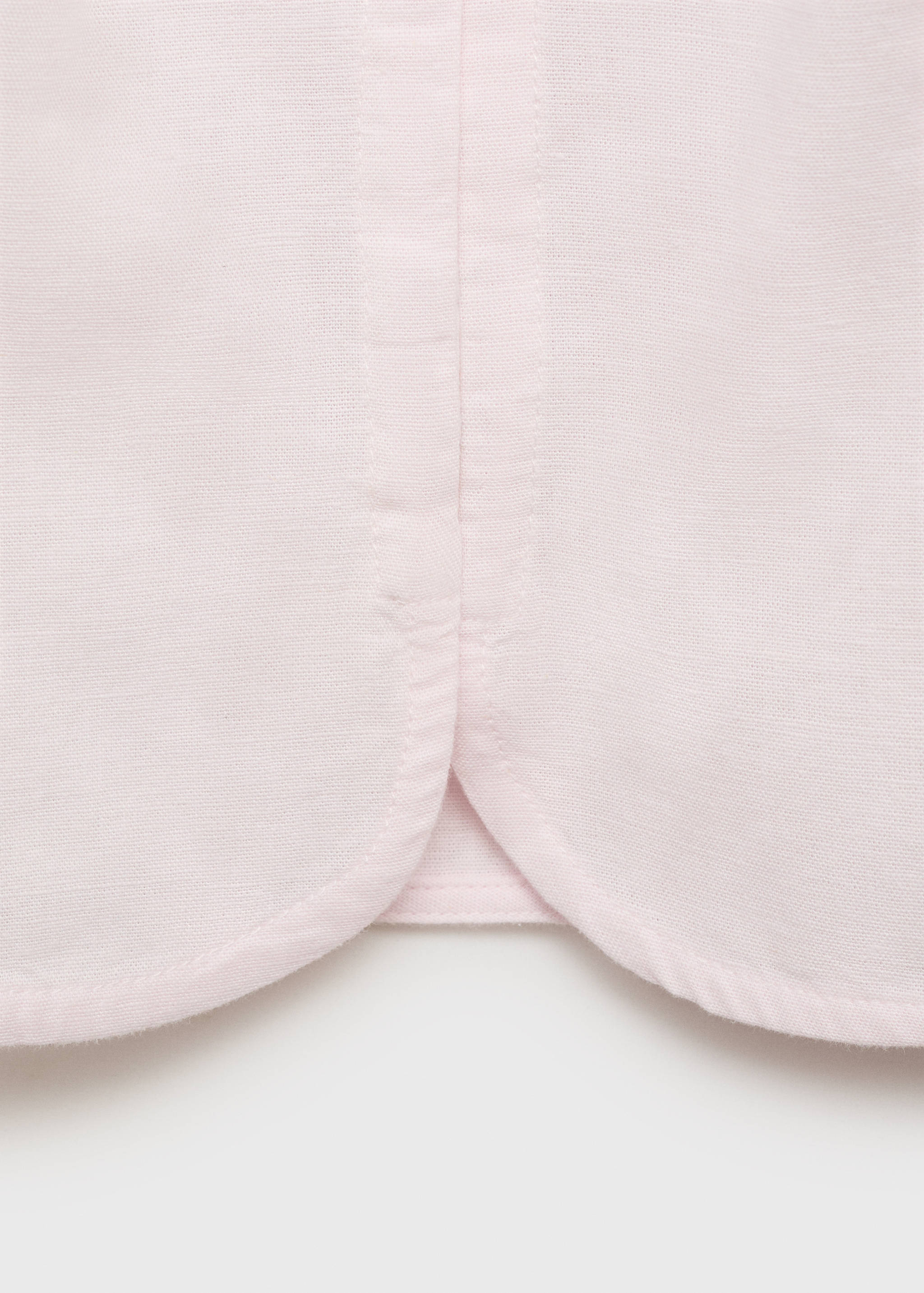 Halter top with bow opening - Details of the article 0