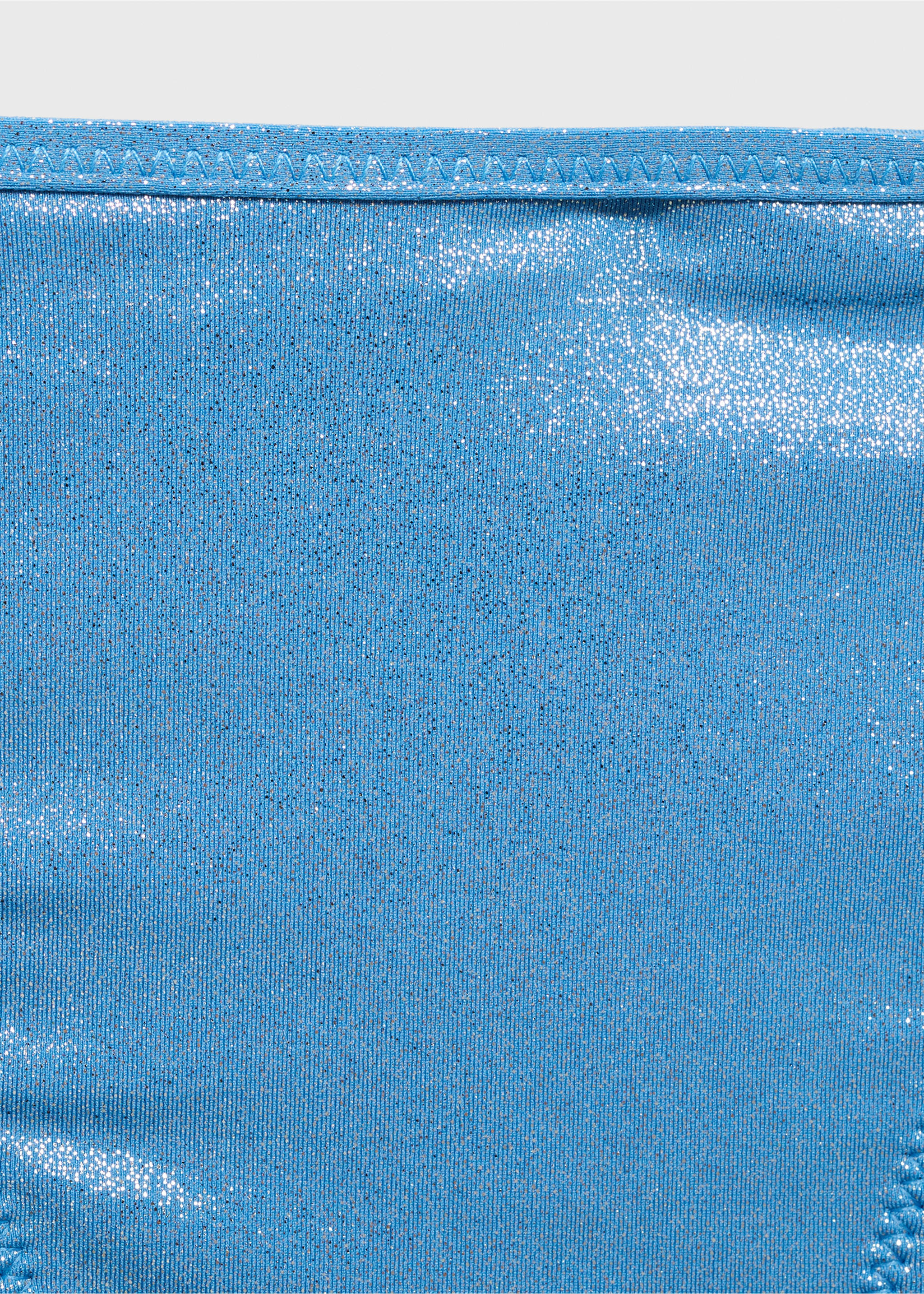 Bikini gaćice sjajnog završetka - Detalji artikla 8, Boja neba. Ref: 87039209-00.