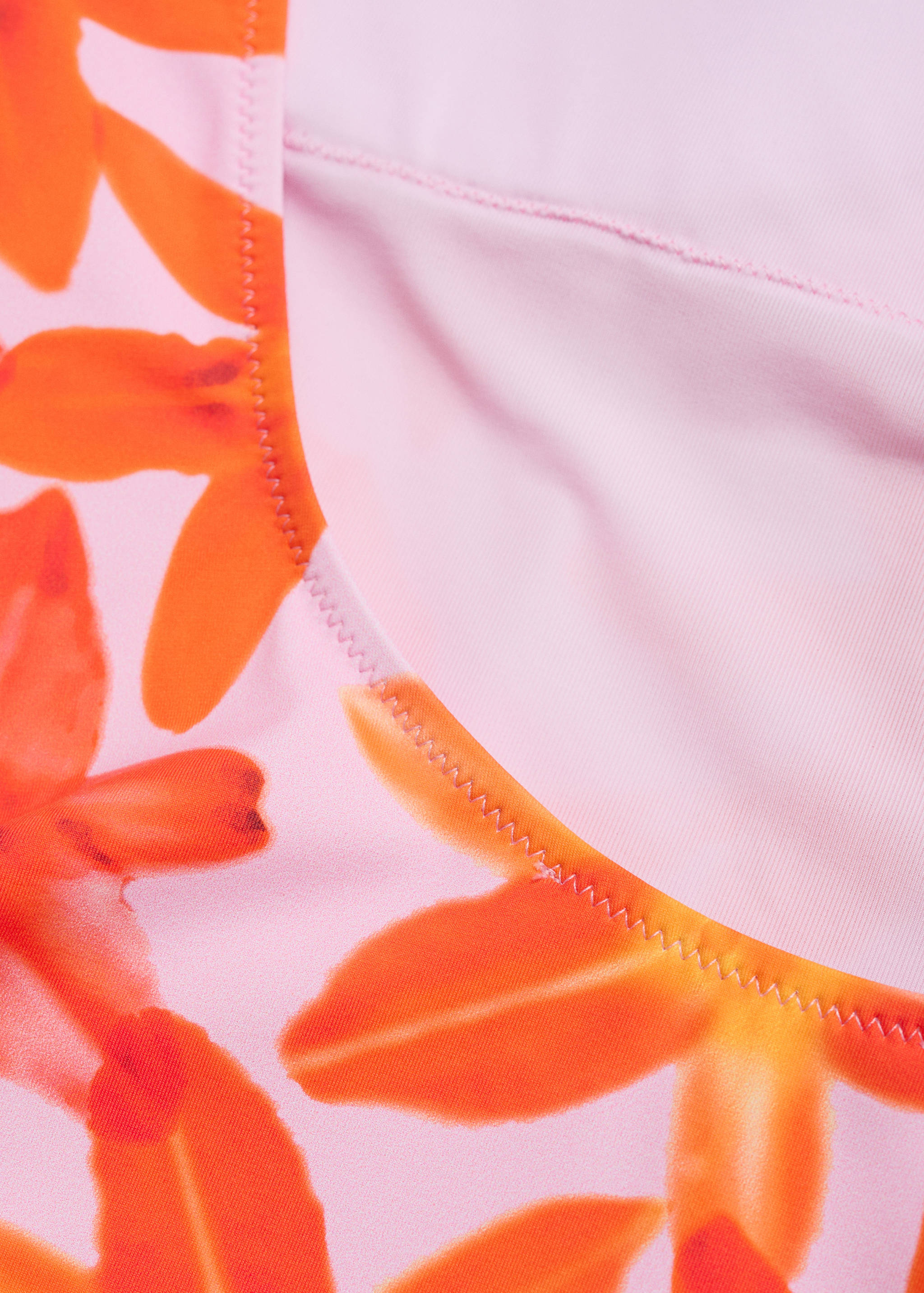 Floral print swimsuit - Details of the article 0