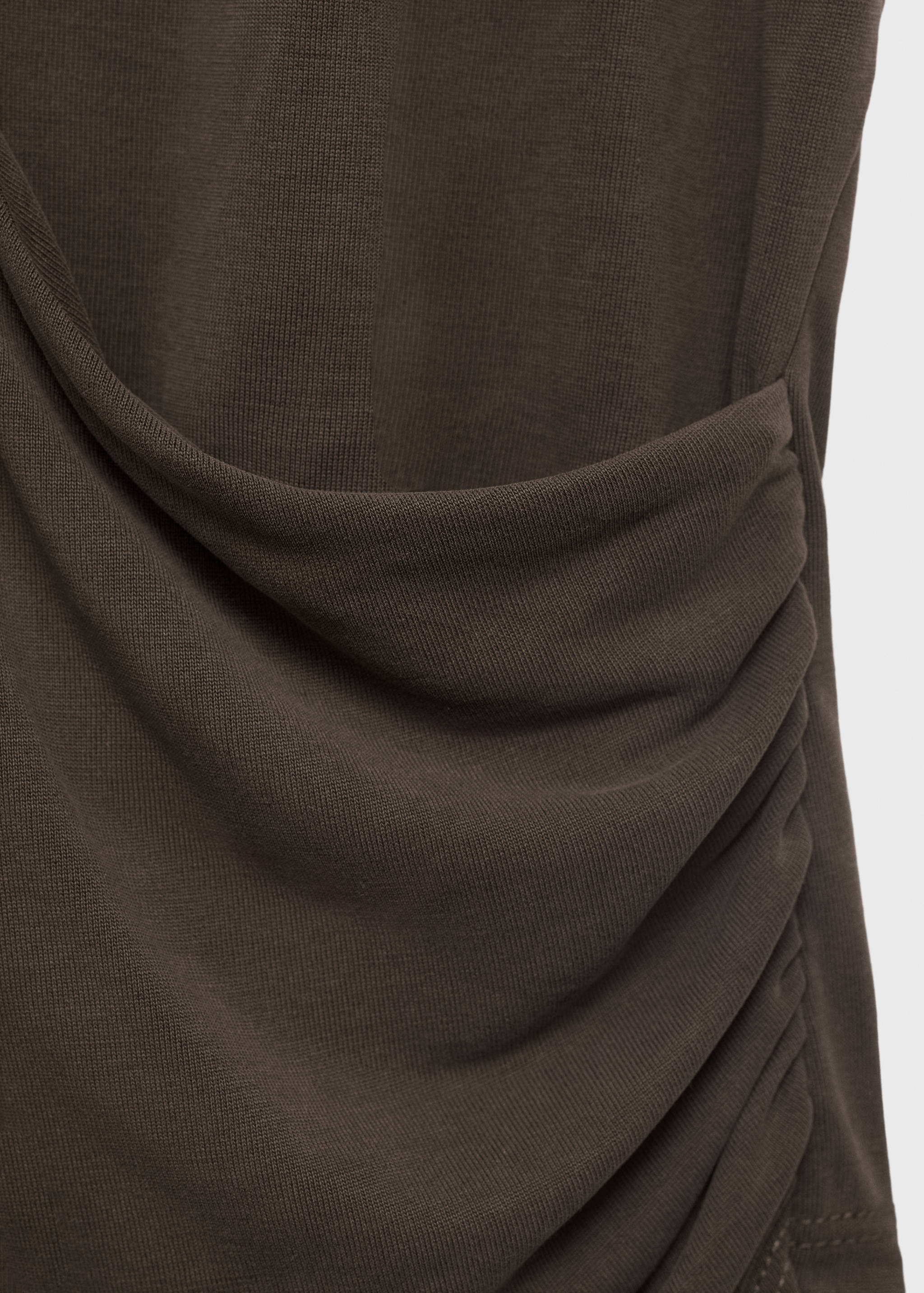 Halter-neck crossover top - Details of the article 0