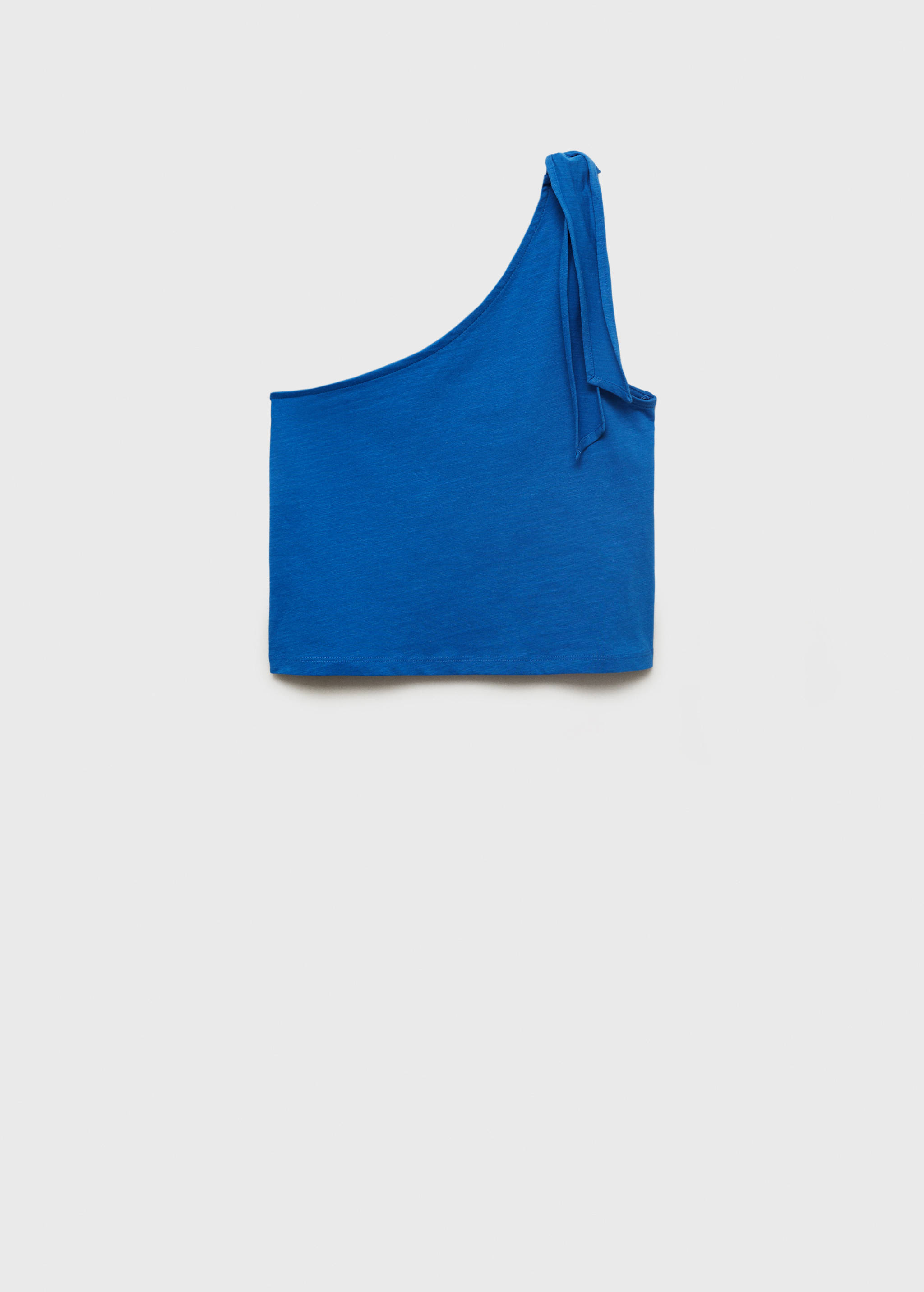 Asymmetrical top with bow - Article without model