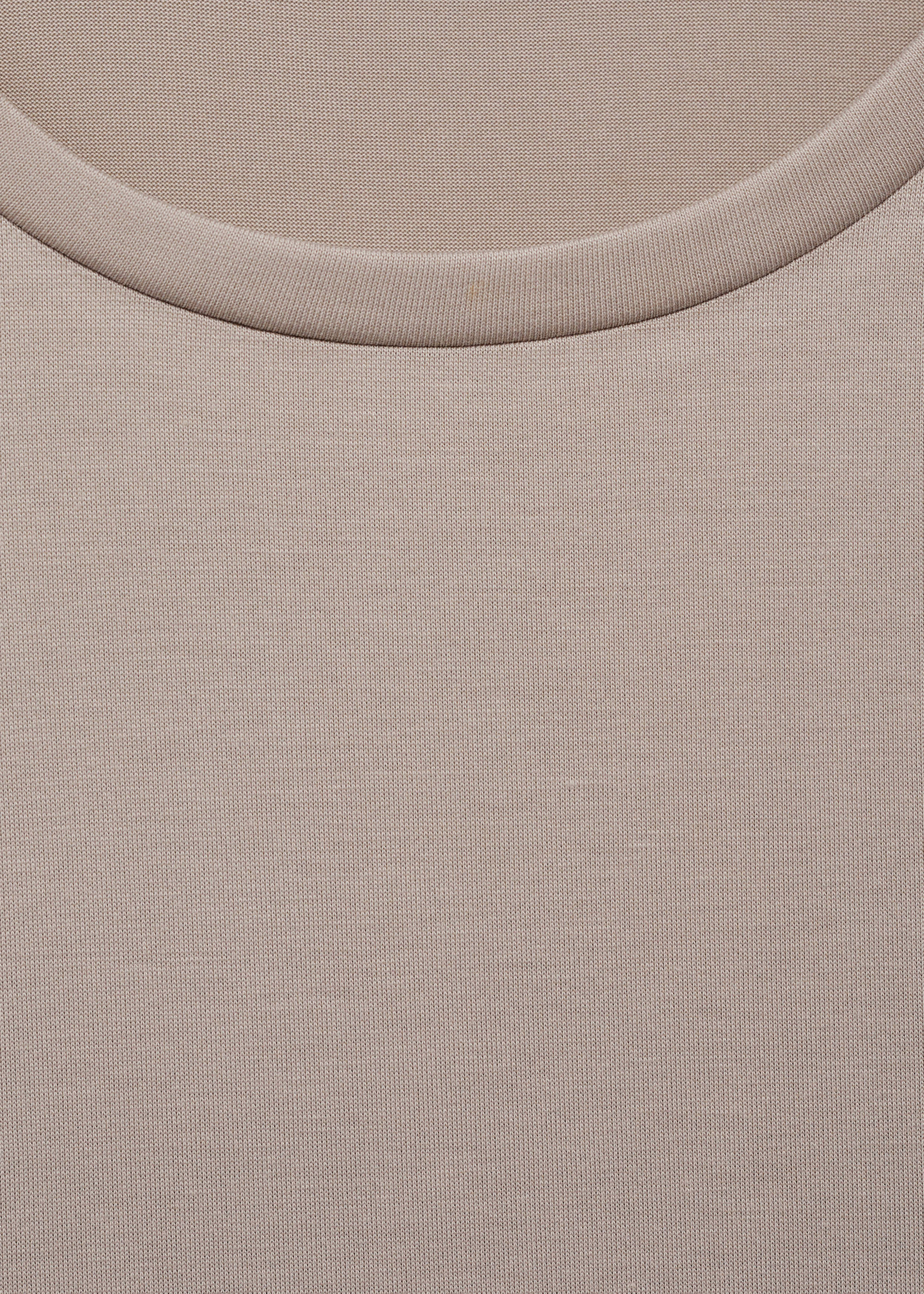 Flowy t-shirt with gathered shoulders - Details of the article 8