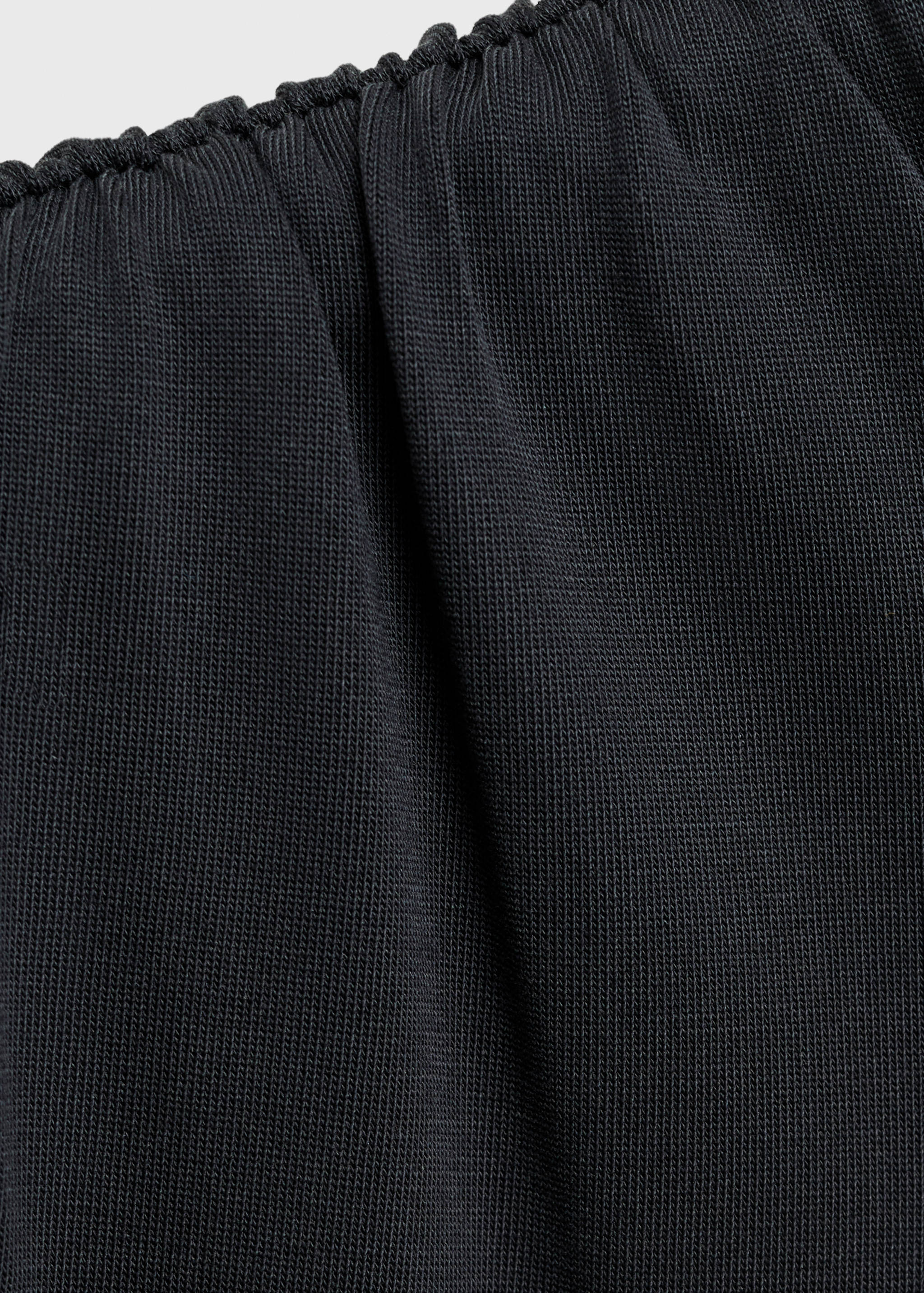 Flowy t-shirt with gathered shoulders - Details of the article 8