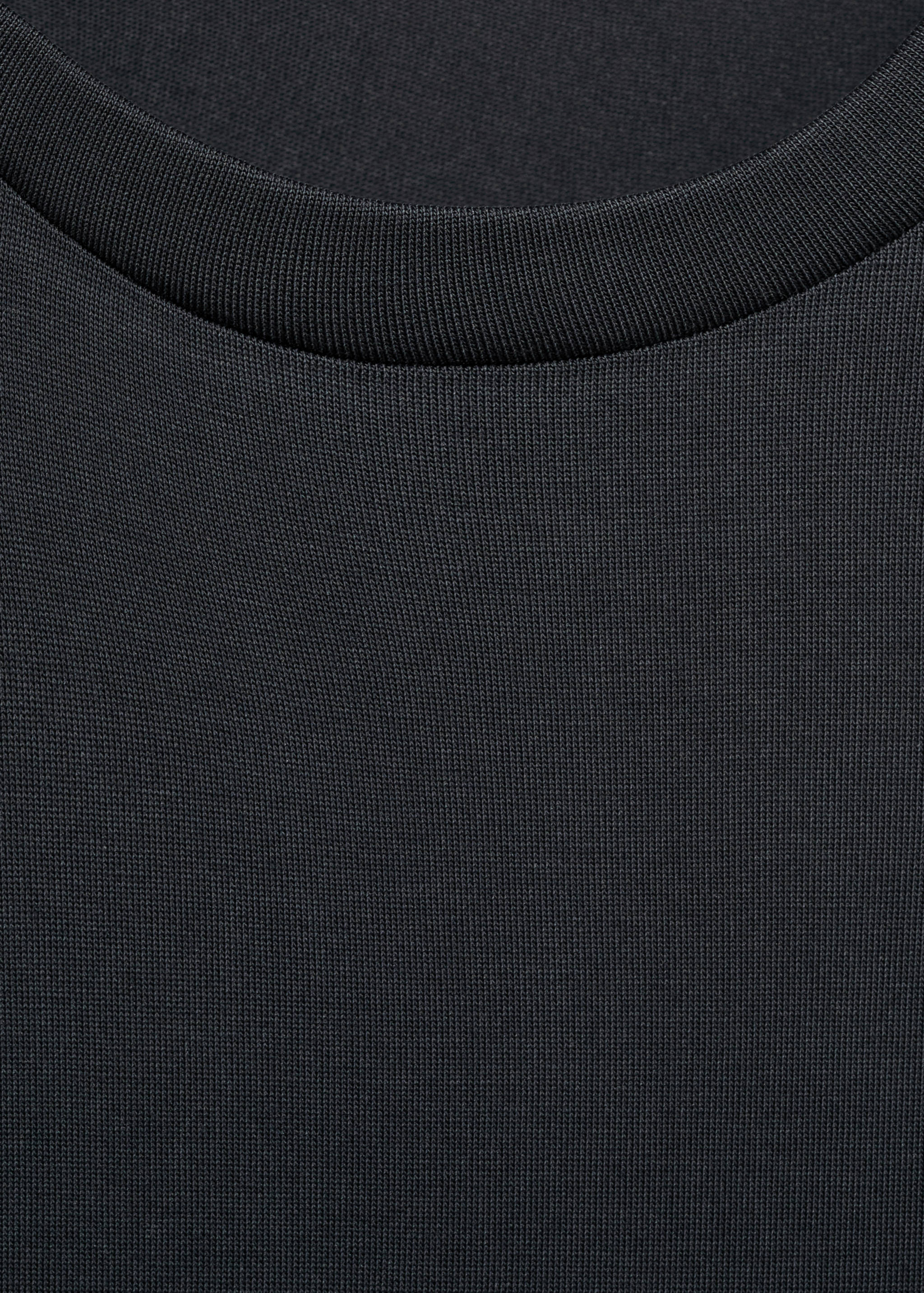 Flowy t-shirt with gathered shoulders - Details of the article 0