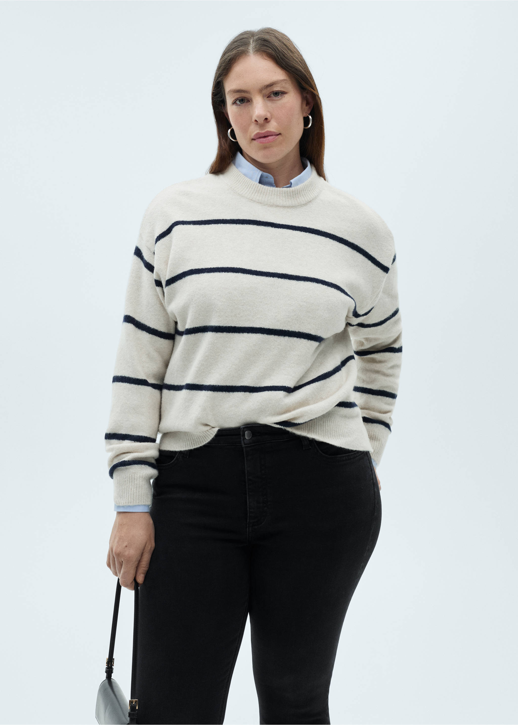 Jean skinny taille normale - Détail de l'article 5, Black denim. Ref: 87040240-00.