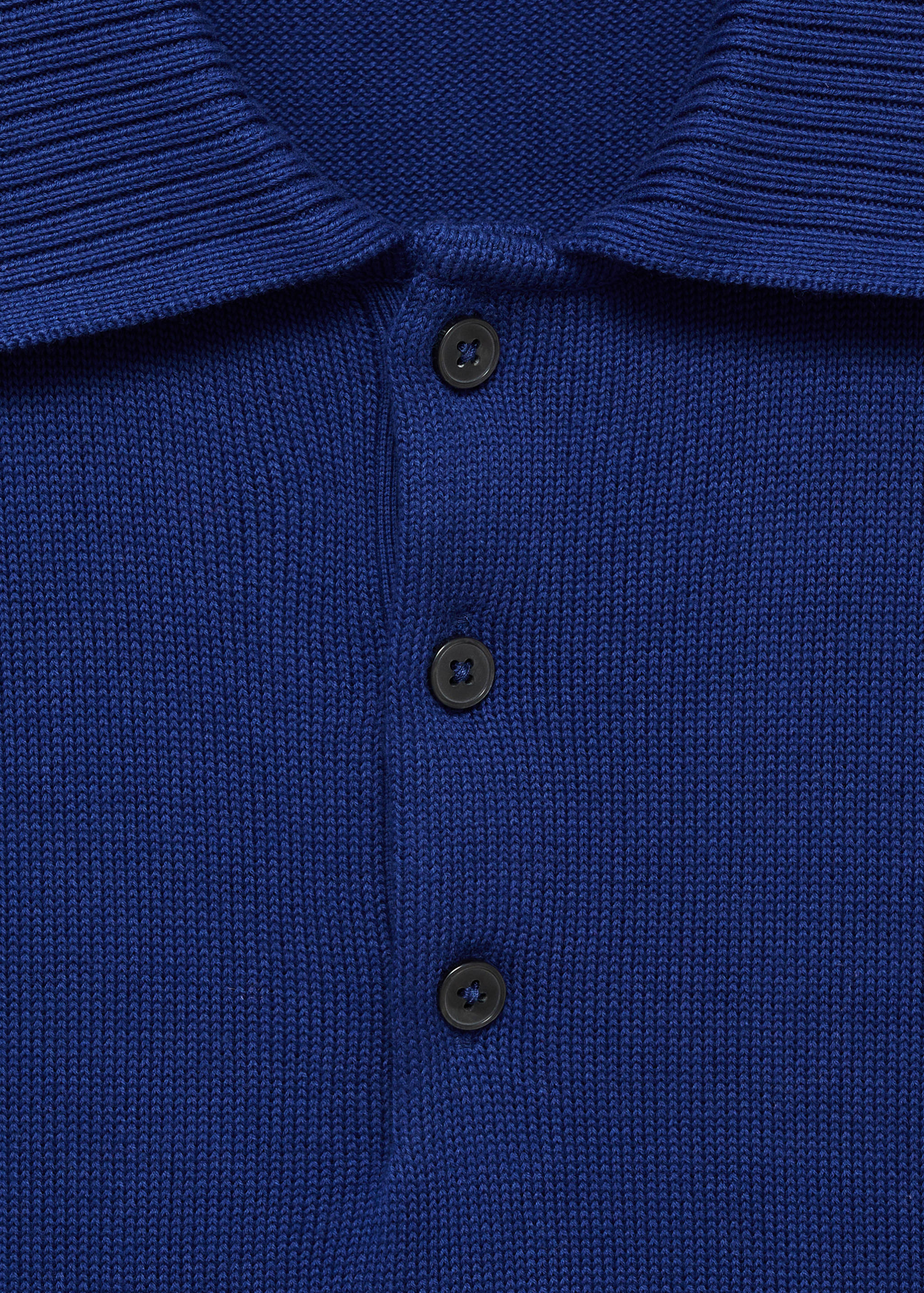 100% cotton knitted polo shirt - Details of the article 8