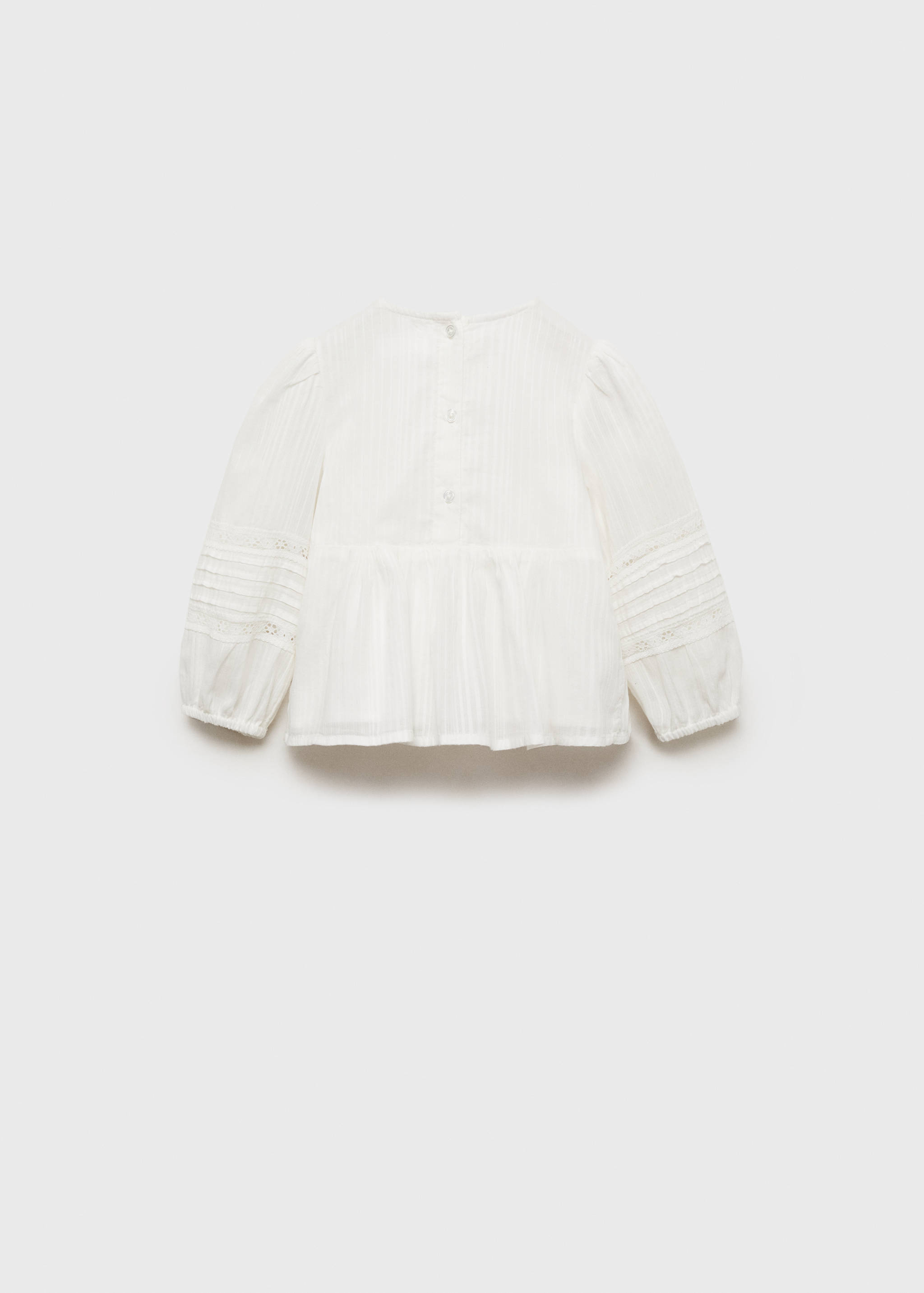 Blusa algodón bordados - Reverso del artículo