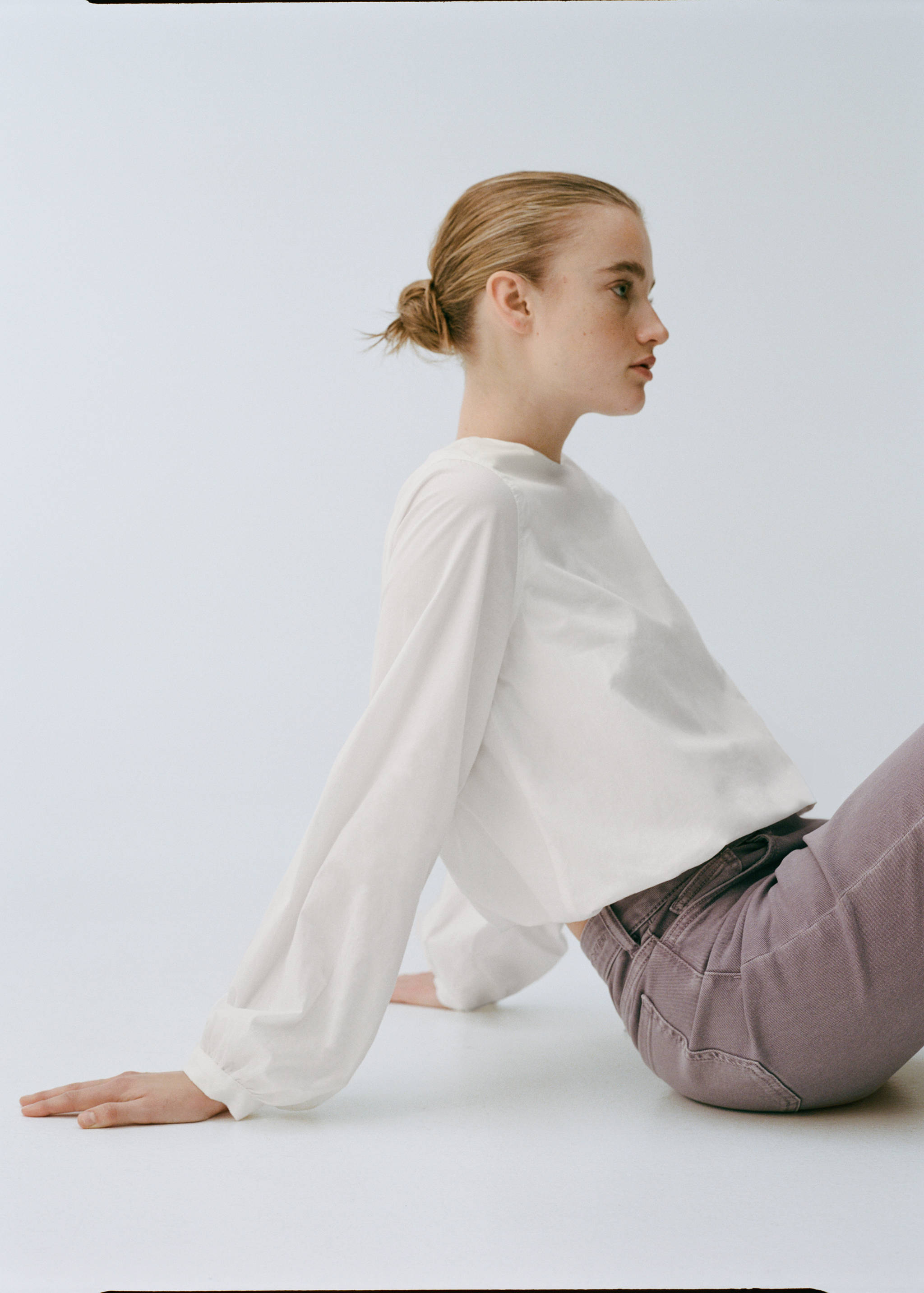 Camisa de popelina abaloada - Pormenor do artigo 5