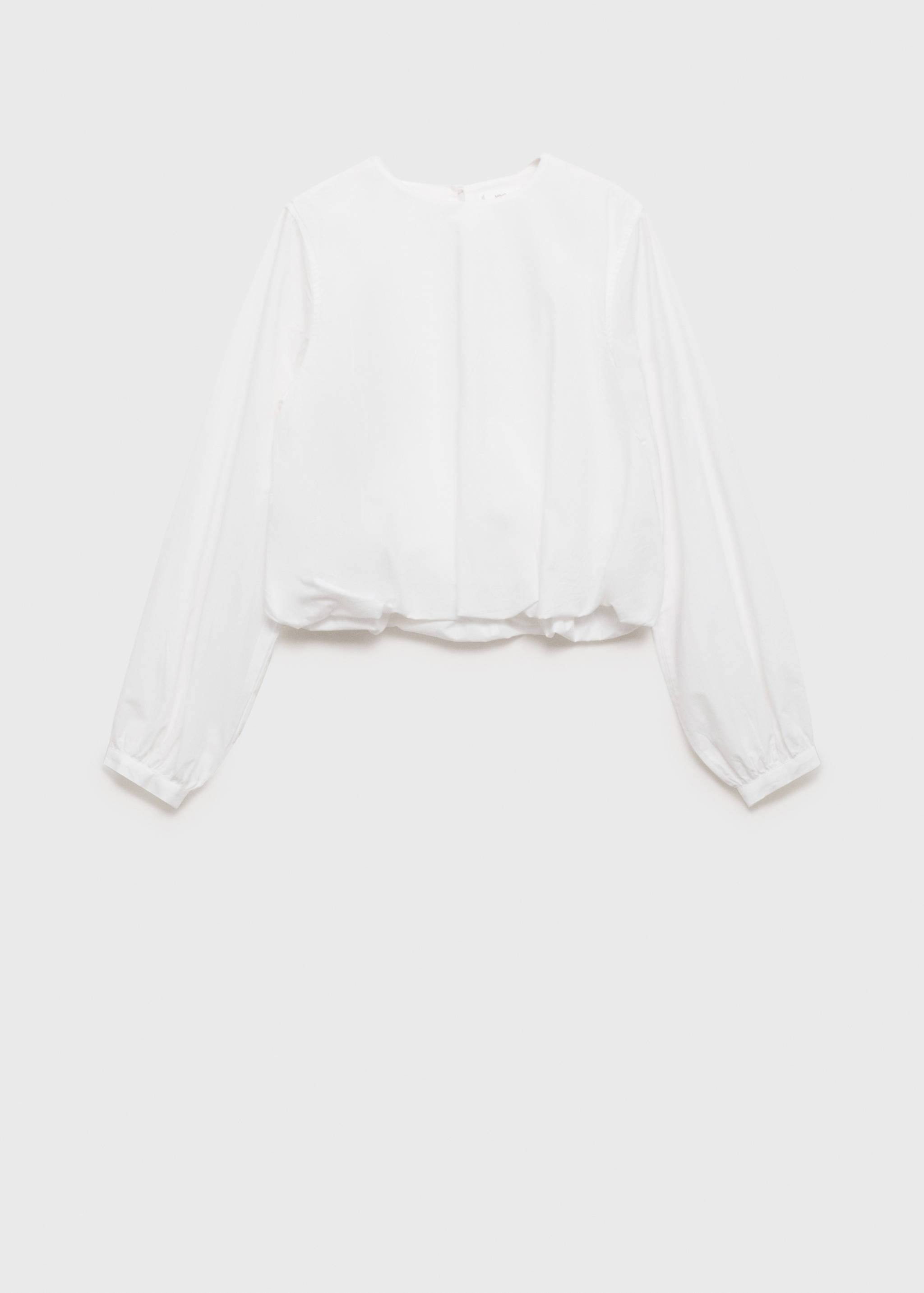 Camisa popelín bollada - Article sense model