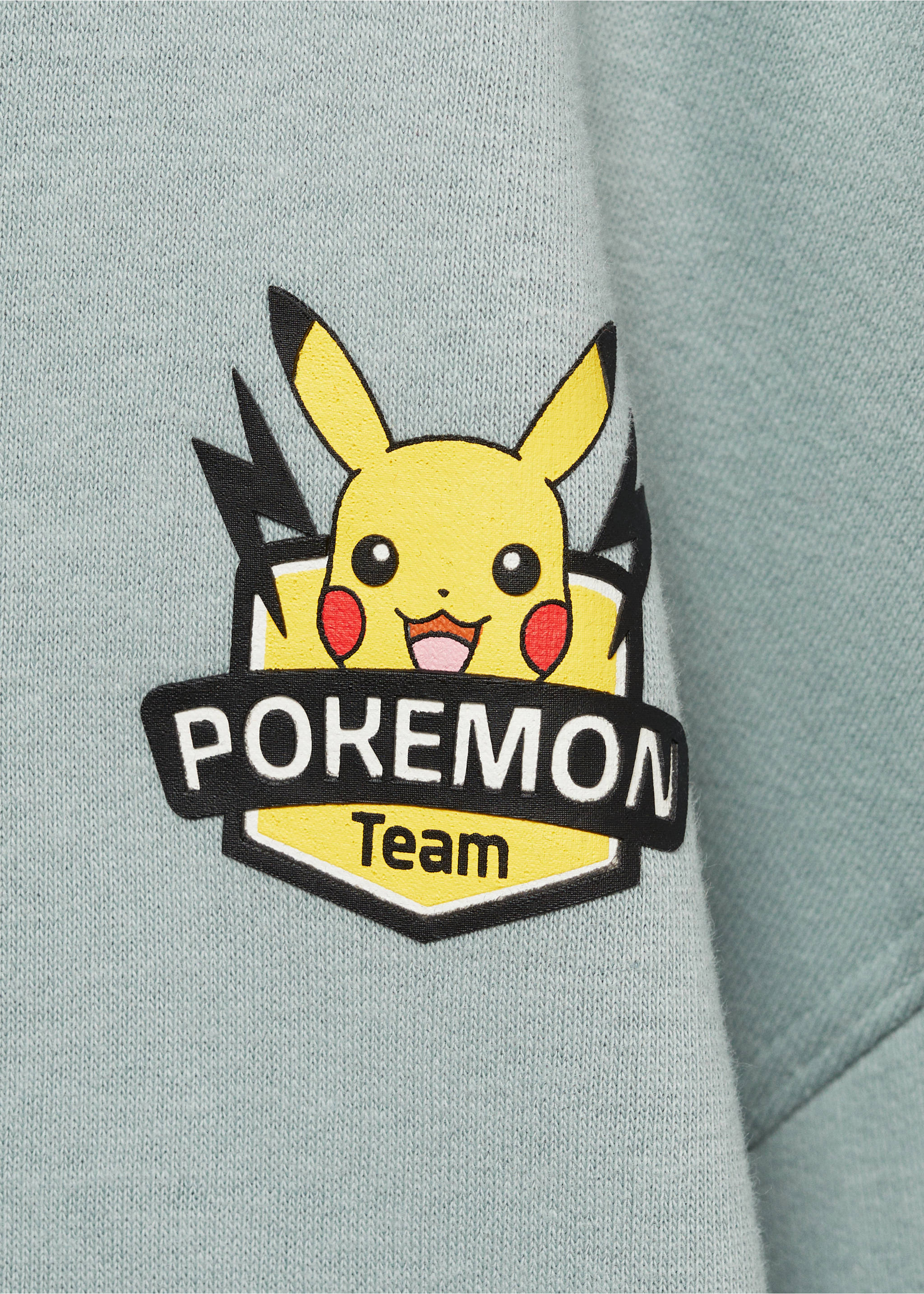 Sweat-shirt Pokemon - Détail de l'article 8, Vert d´eau. Ref: 87040265-00.