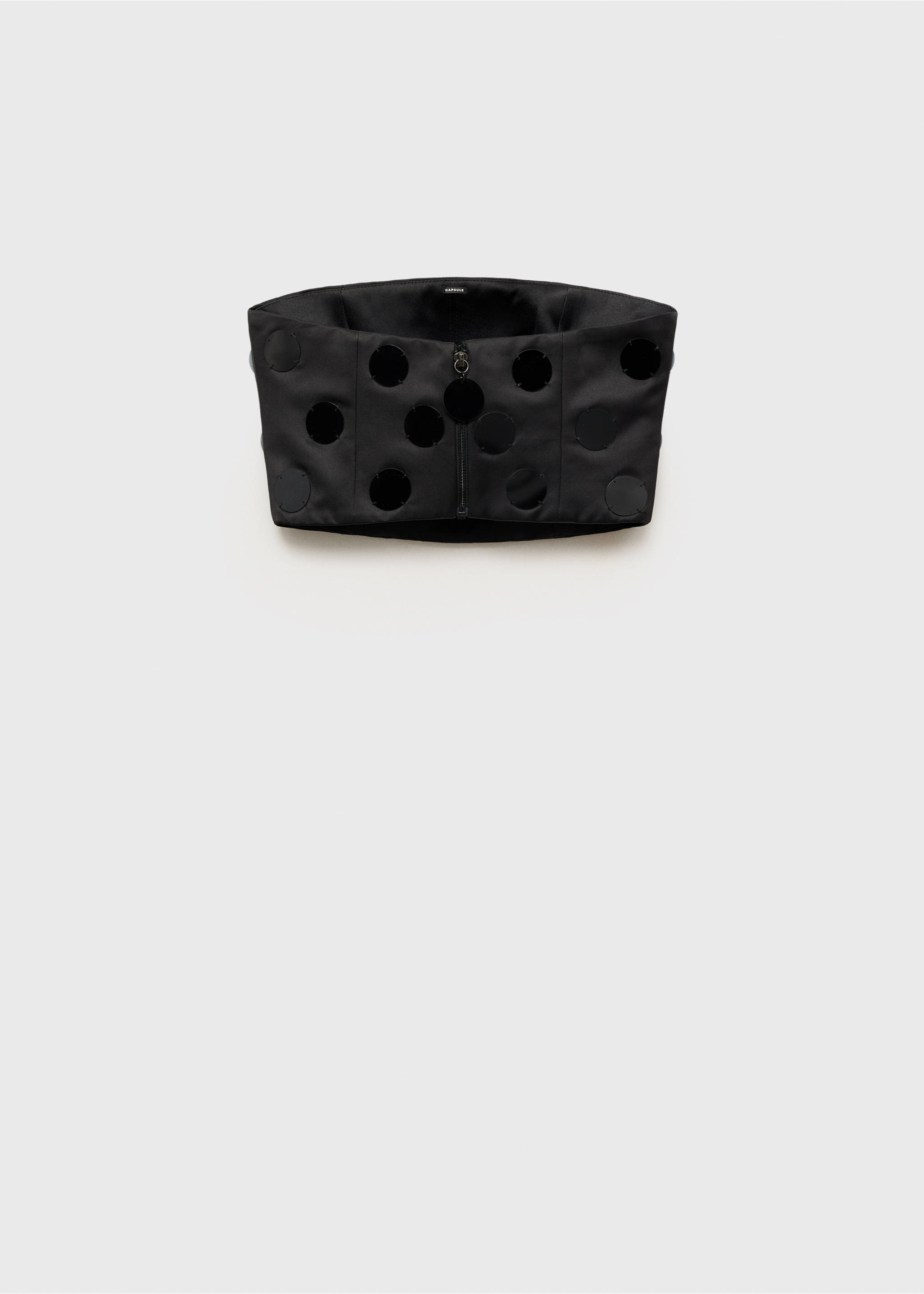 Top paraula honor miralls - Detall de l'article 8, Negre. Ref: 87040274-00.