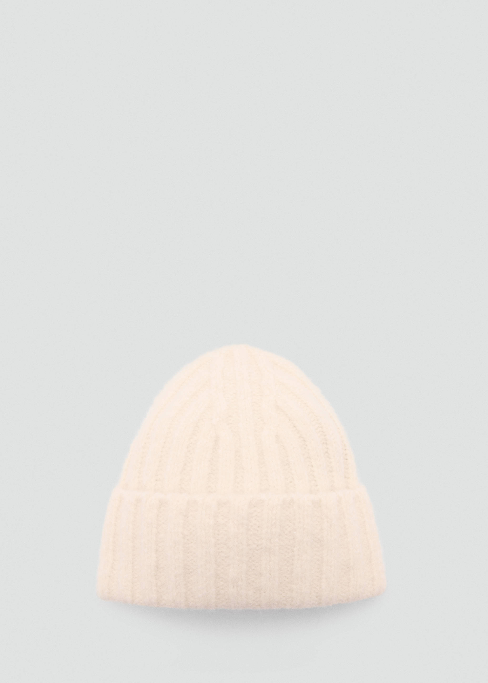 Ribbed knit beanie - Article without model