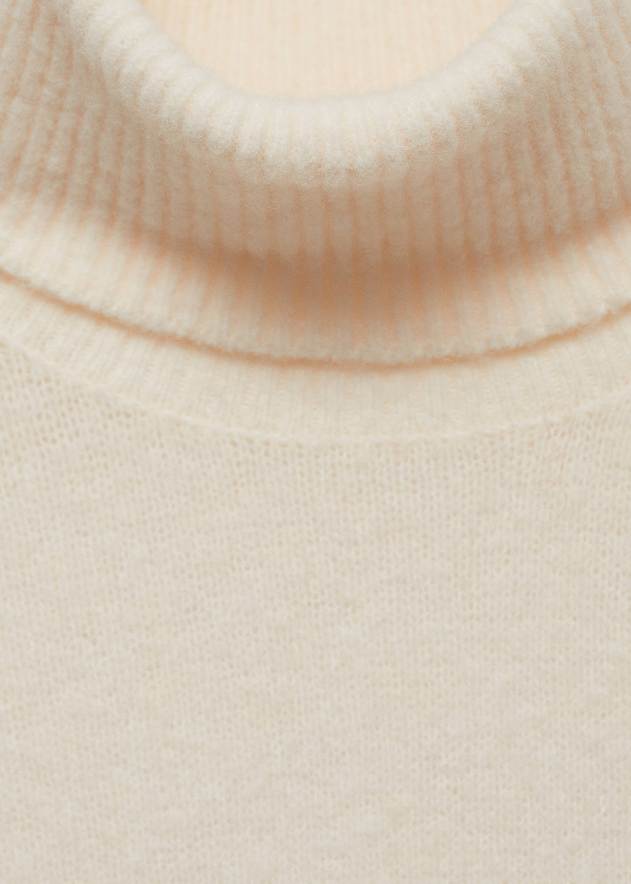 Knitted turtleneck dress - Details of the article 8