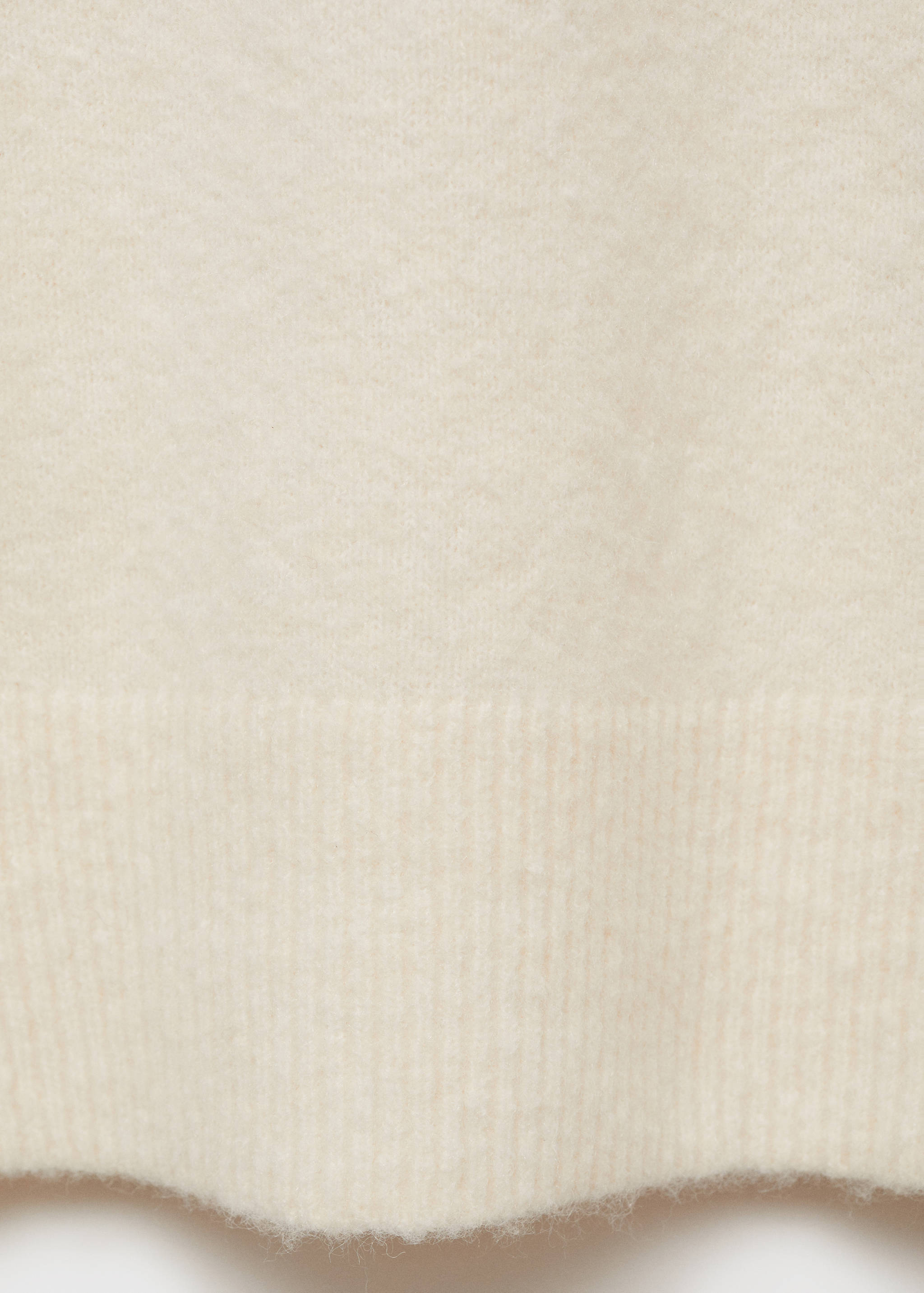 Knitted turtleneck dress - Details of the article 0