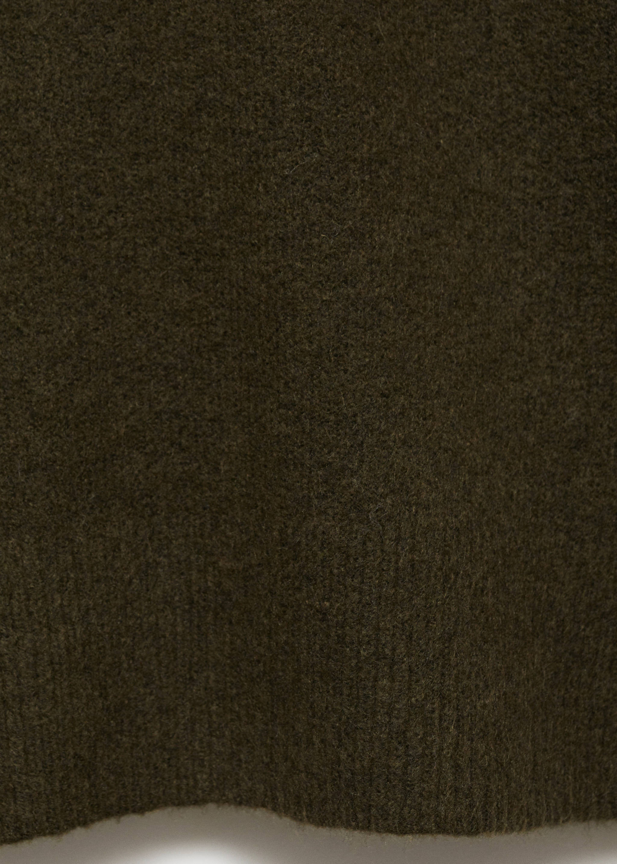 Knitted turtleneck dress - Details of the article 0