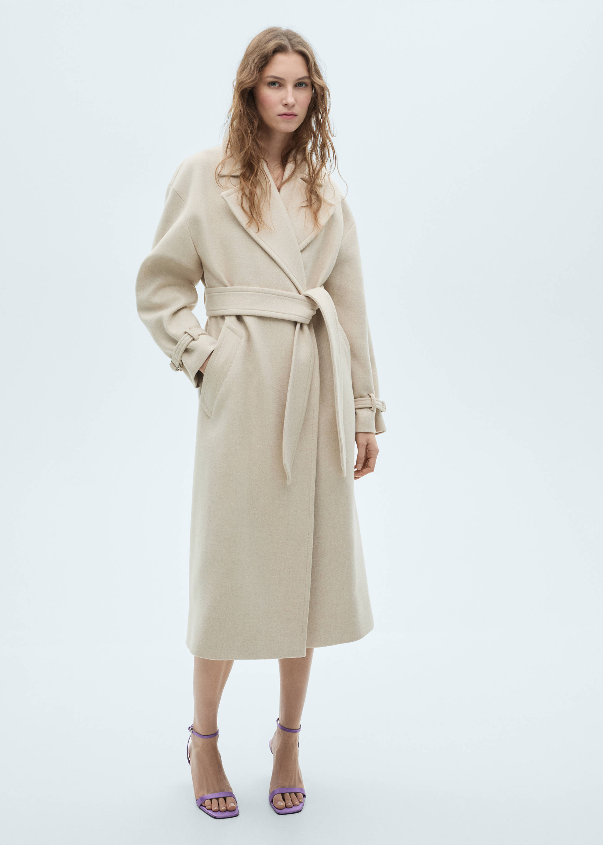 Haksandaal met vierkante neus - Overzichtstekening, Lila. Ref: 87040289-00.