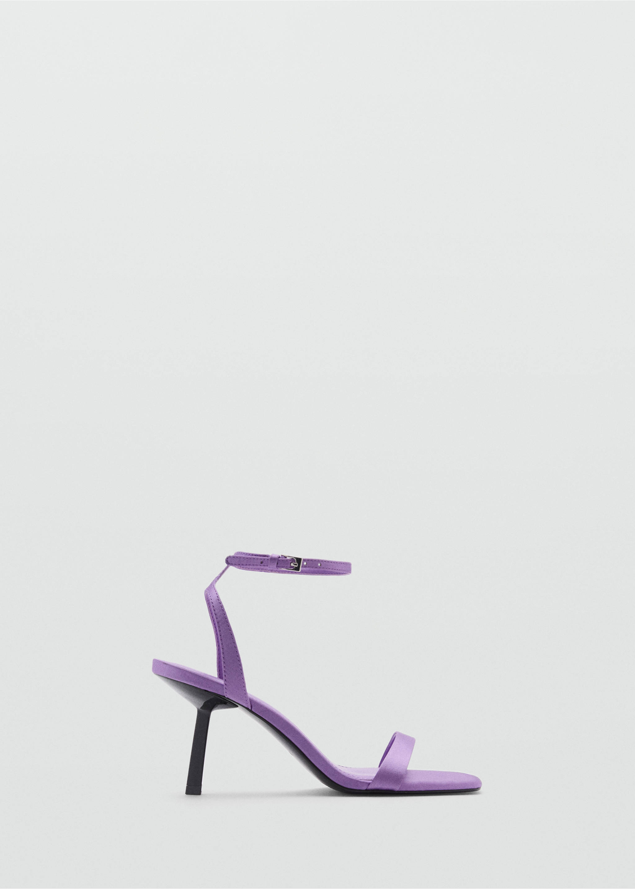 Square-toe heeled sandals - Article without model, Lilac. Ref: 87040289-00.