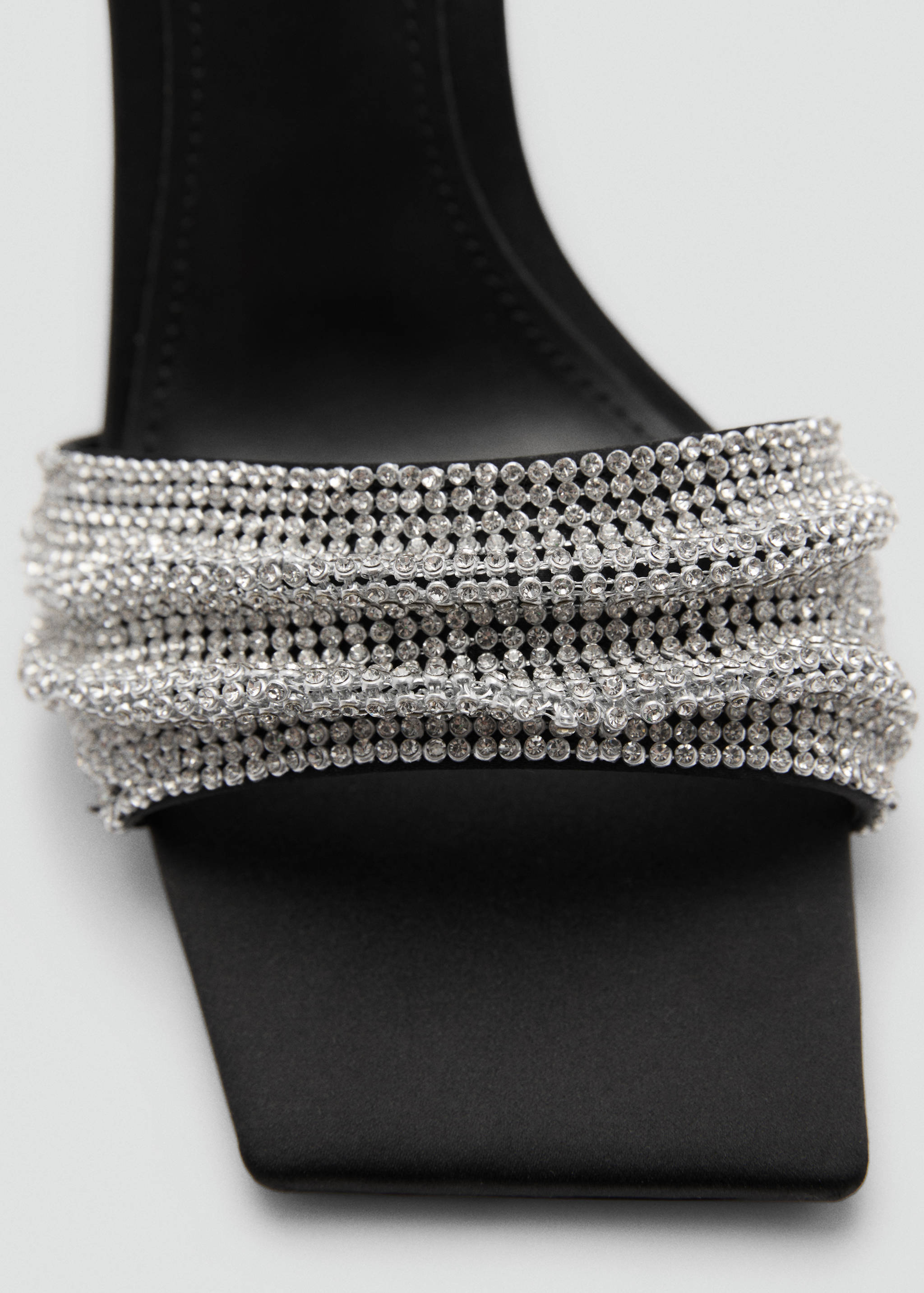 Sandalia tacón tira strass - Detalle del artículo 2