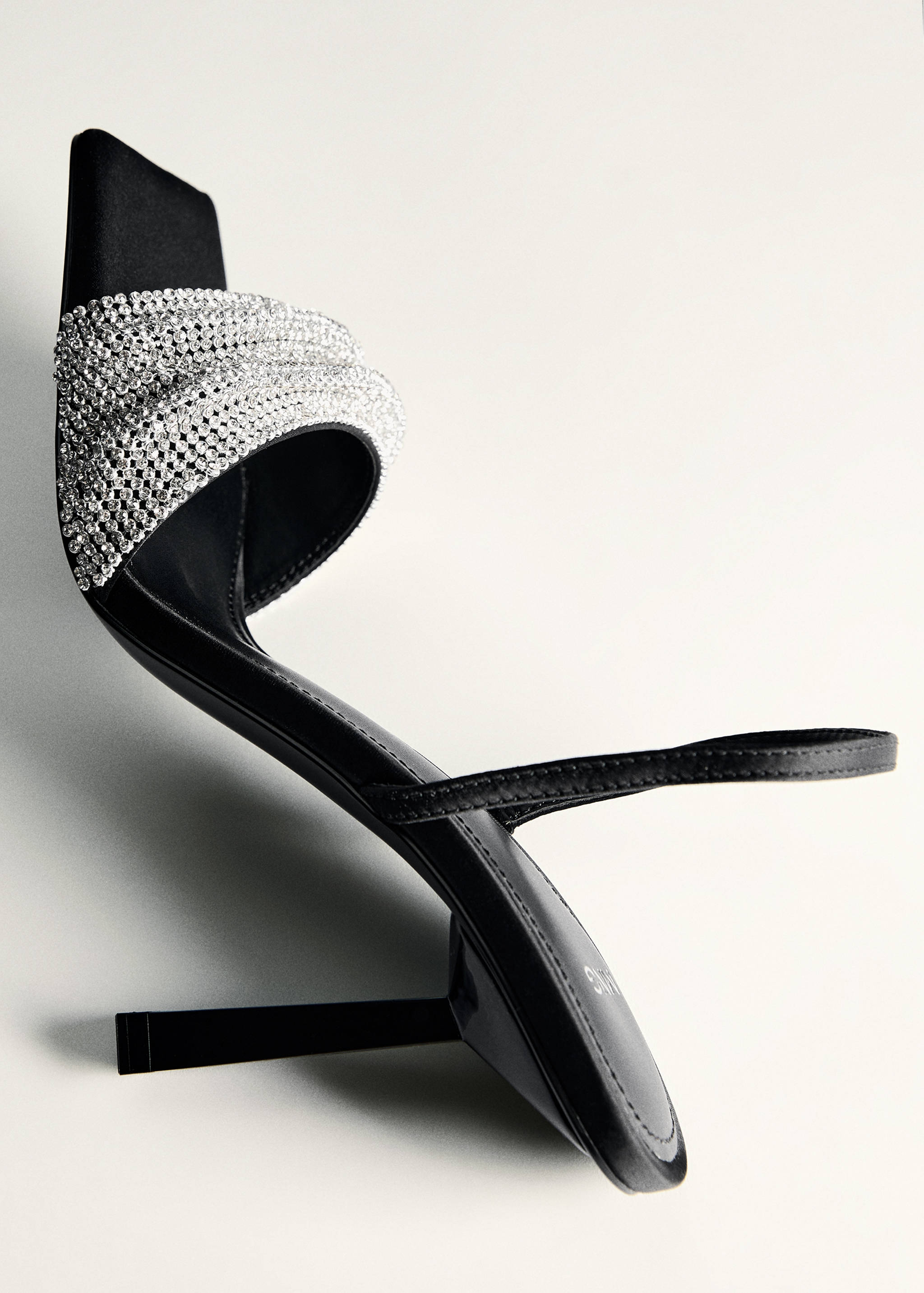 Sandalia tacón tira strass - Detalle del artículo 5