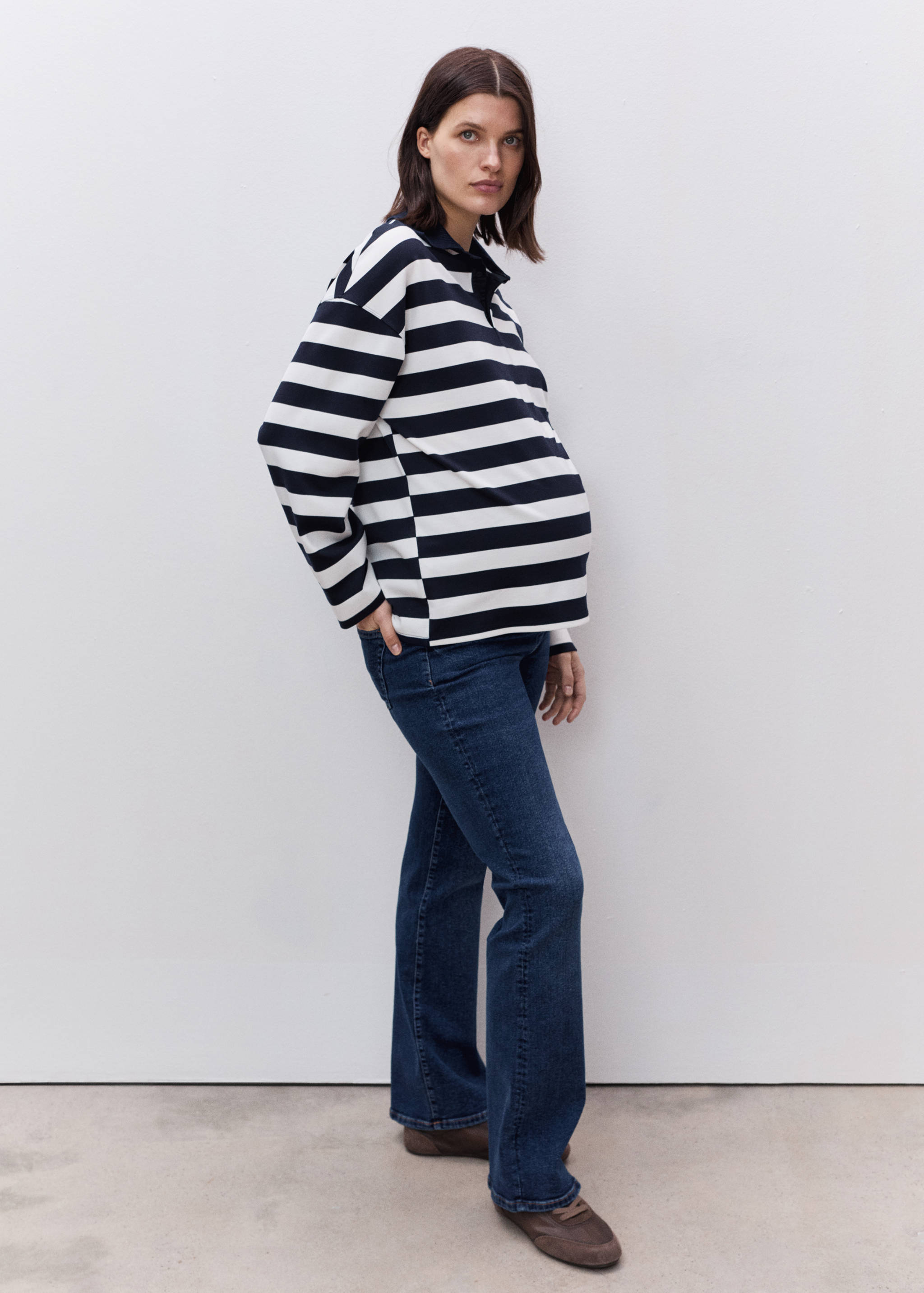 Maternity flared jeans - General plane