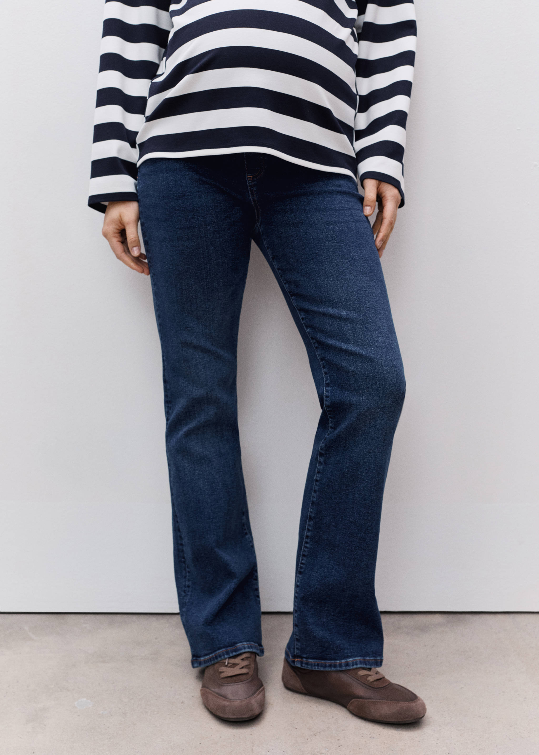 Maternity flared jeans - Medium plane