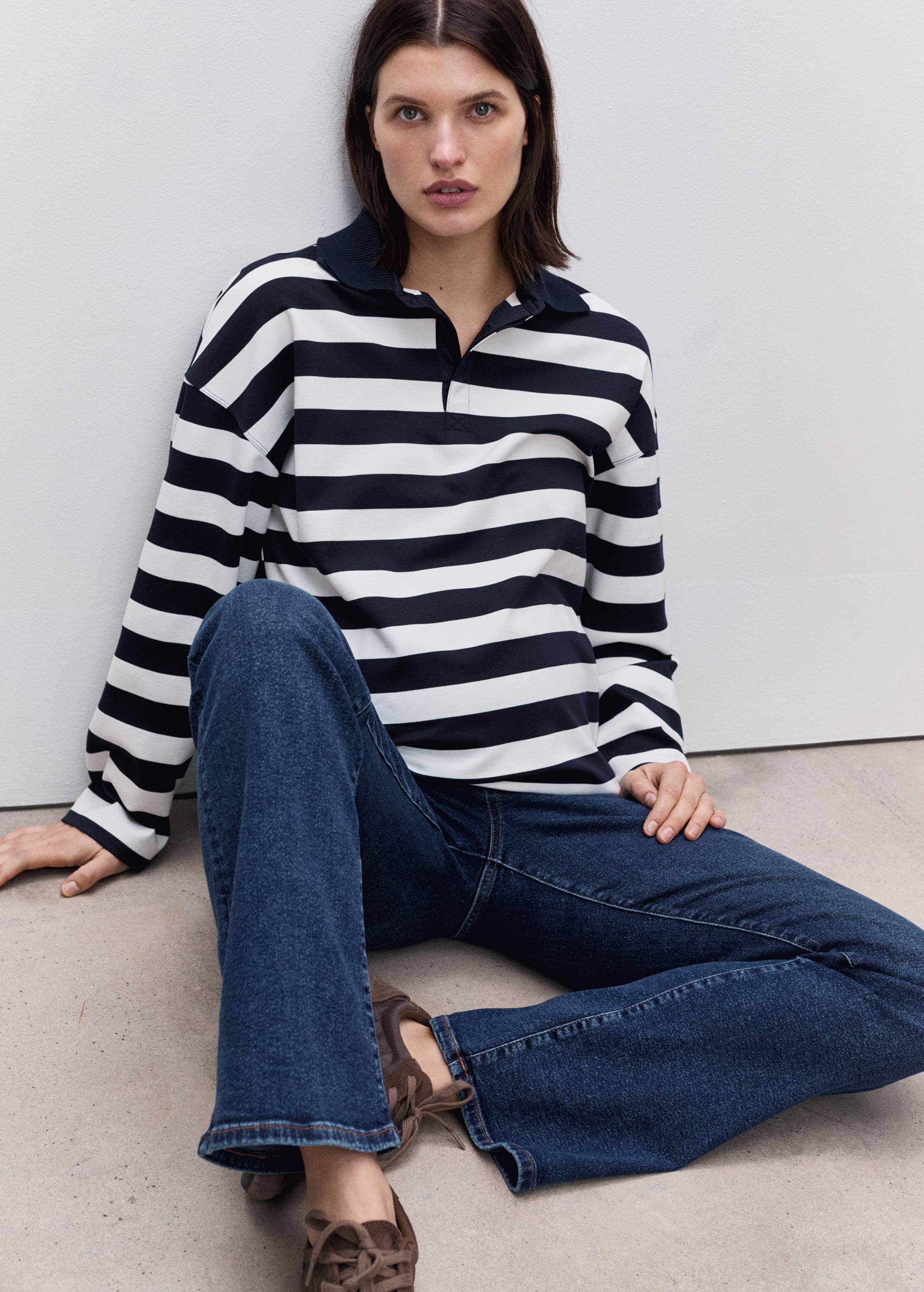 Maternity flared jeans - Details of the article 1