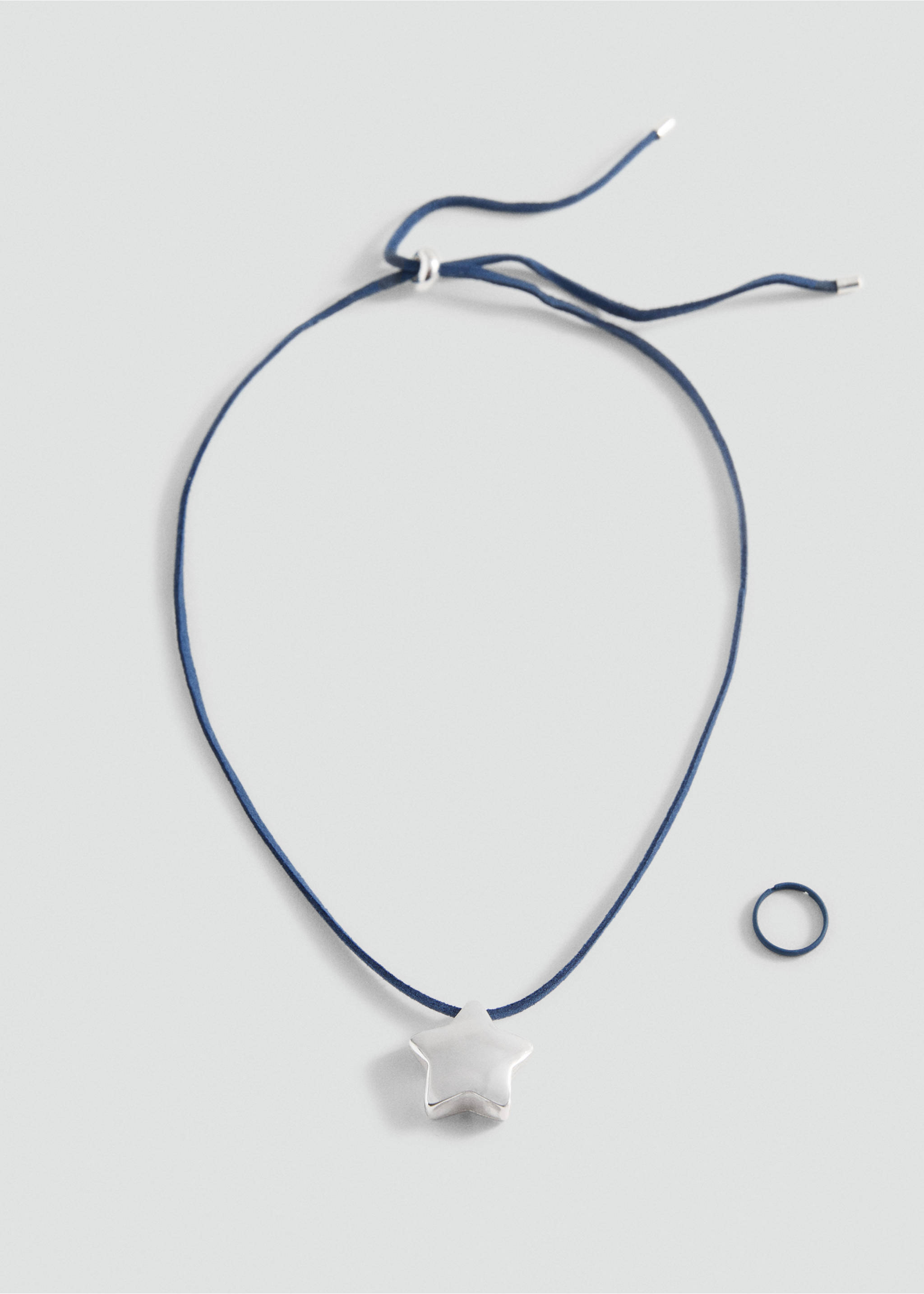 Conjunto de colar e pulseira - Artigo sem modelo, Prata. Ref: 87040317-00.