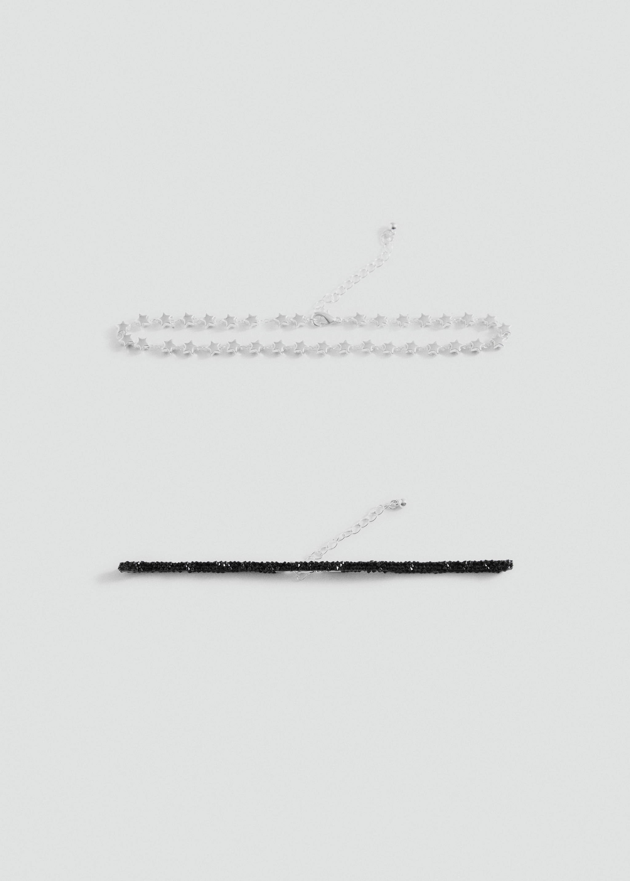 Pack of 2 chokers - Article without model