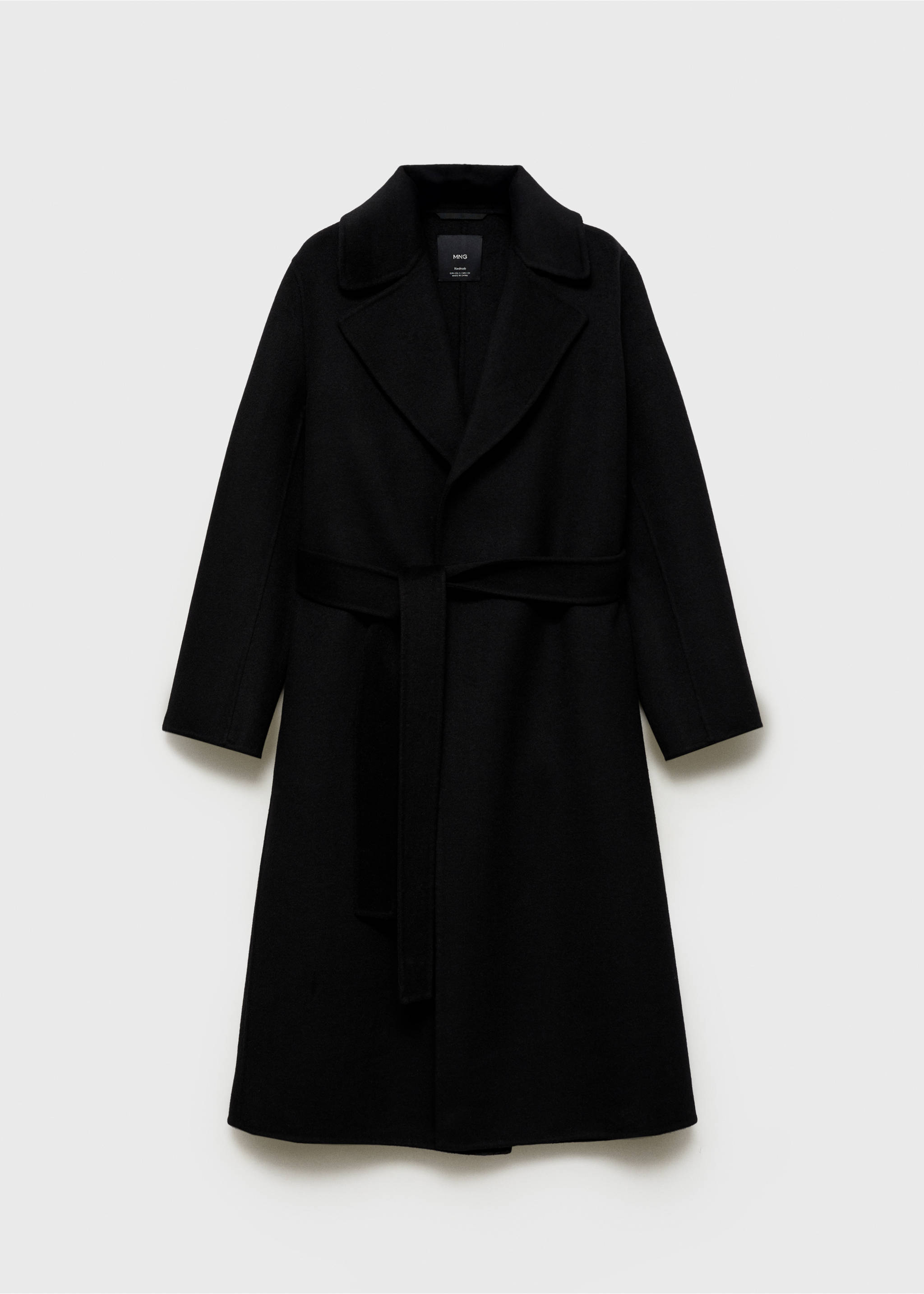 Belt handmade coat - Article without model, Black. Ref: 87040343-00.