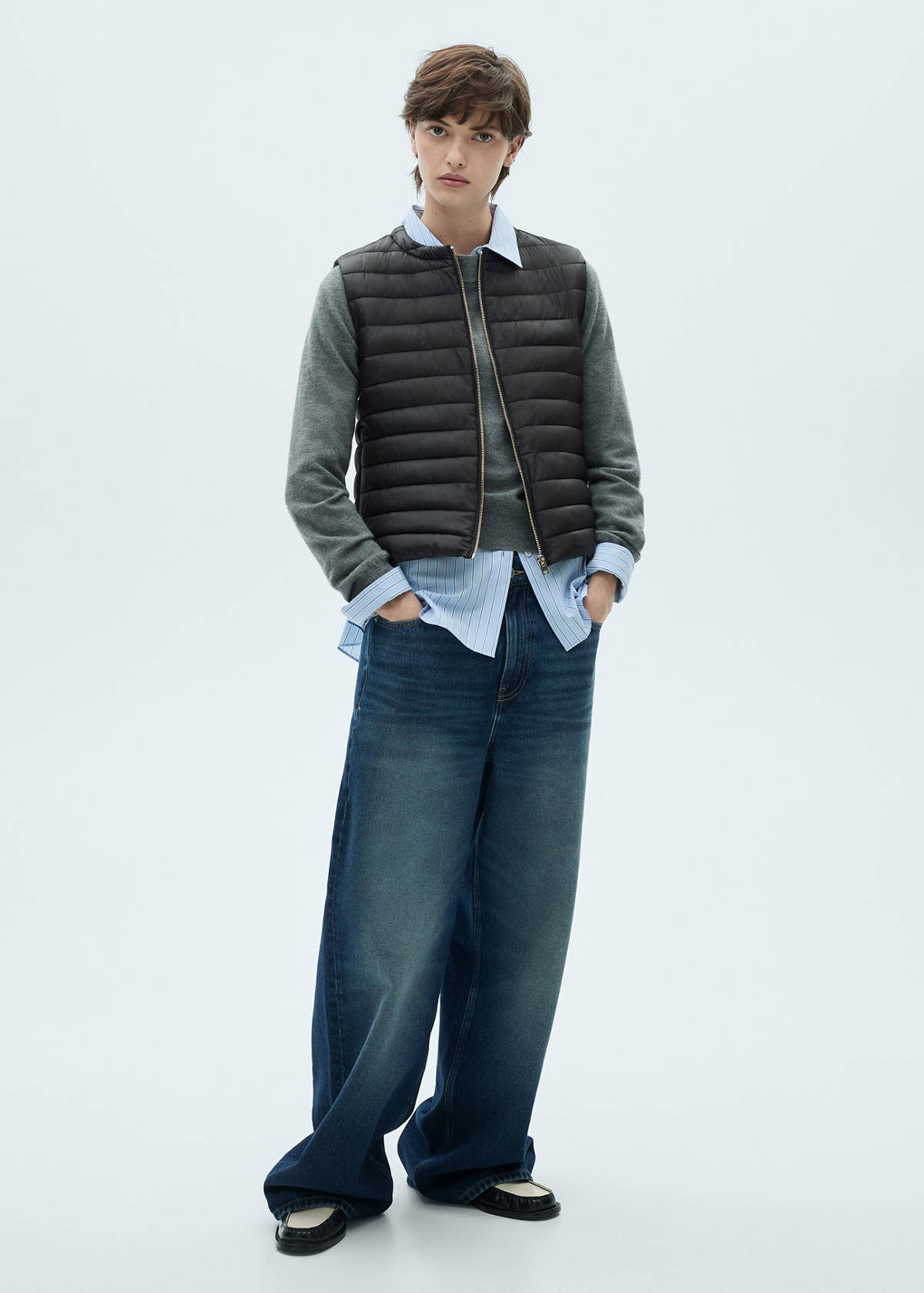 Quilted gilet