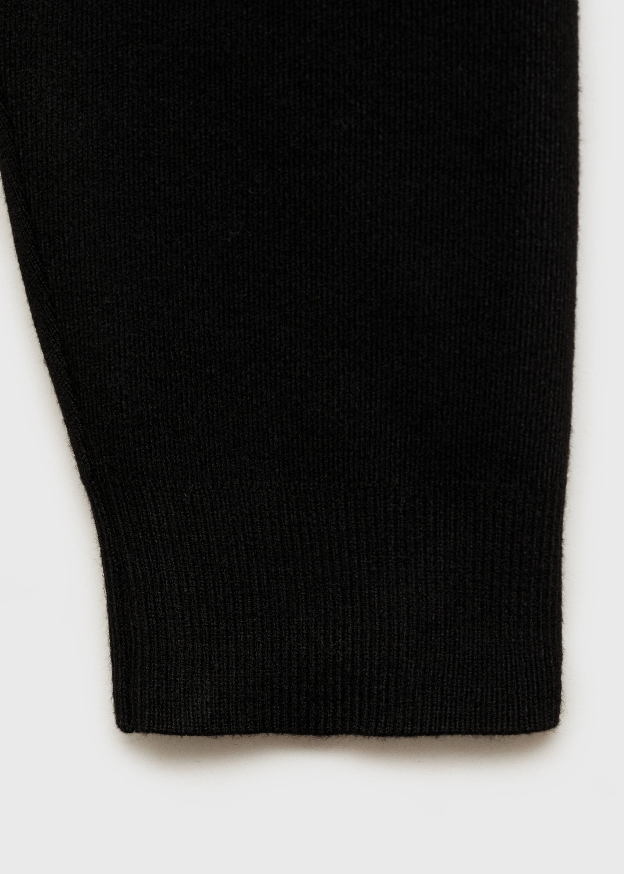 Perkins-neck sweater with zip - Details of the article 0