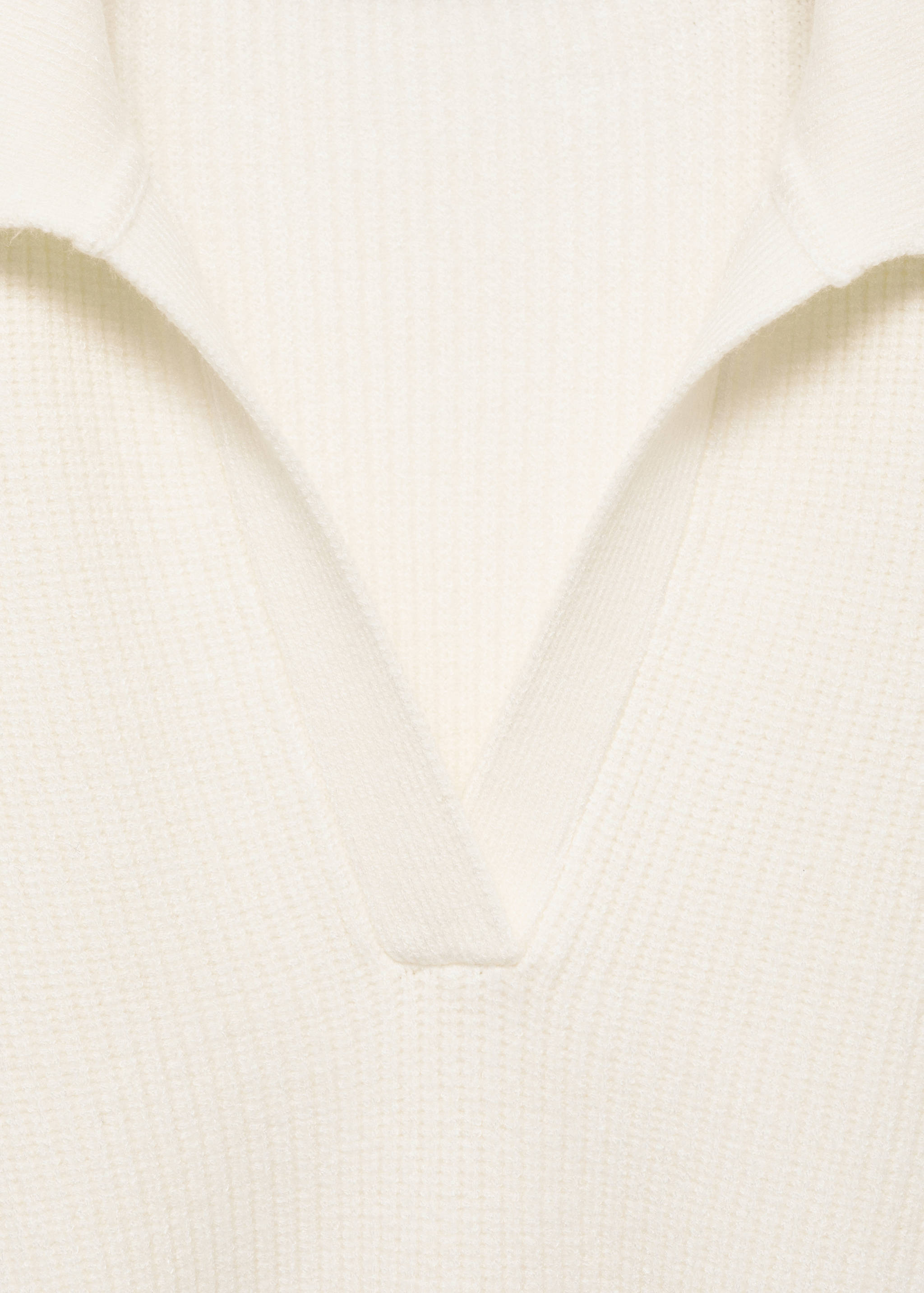 Knitted polo-neck sweater - Details of the article 8
