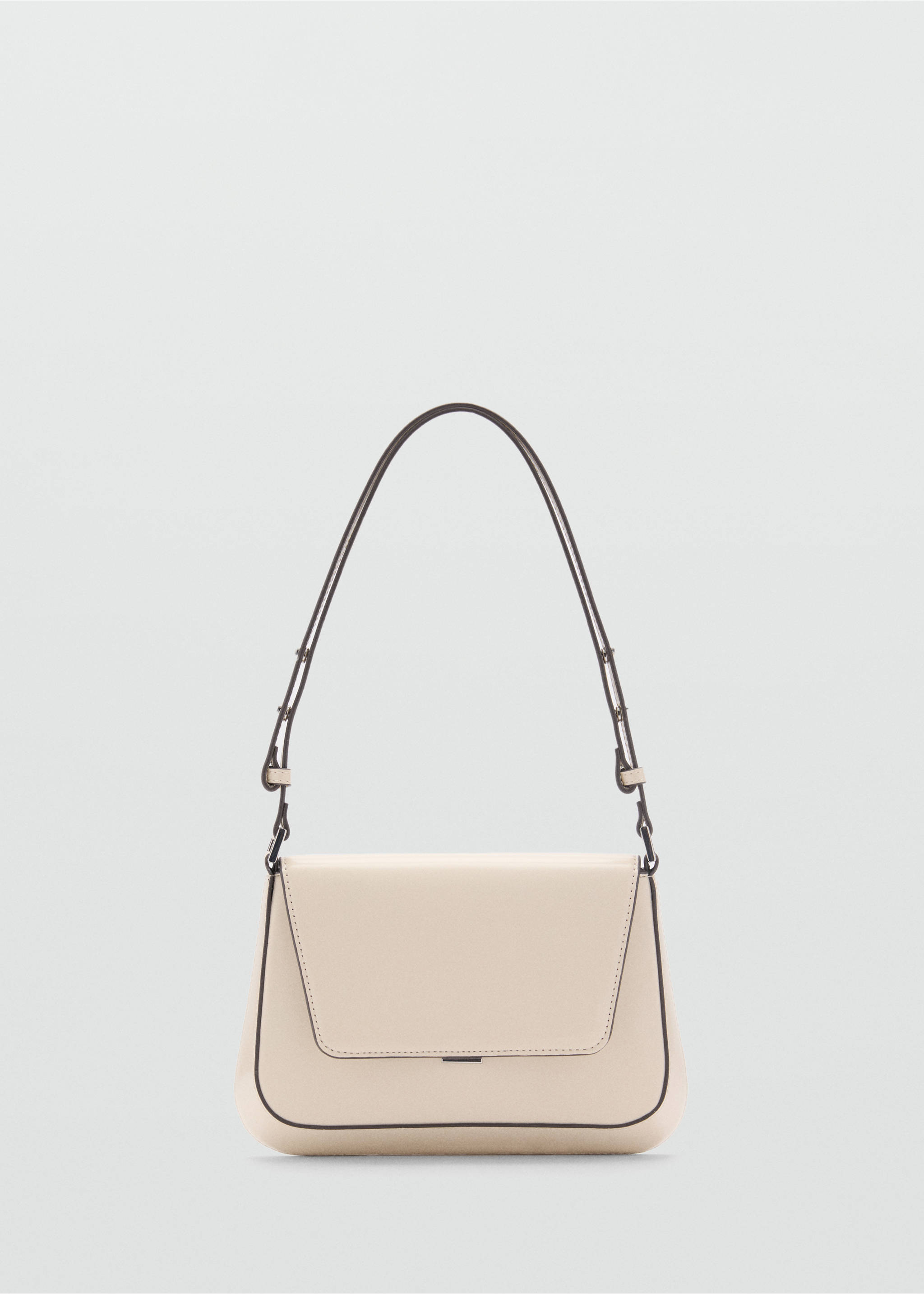 Shoulder bag with strap - Article without model, Off White. Ref: 87040358-00.
