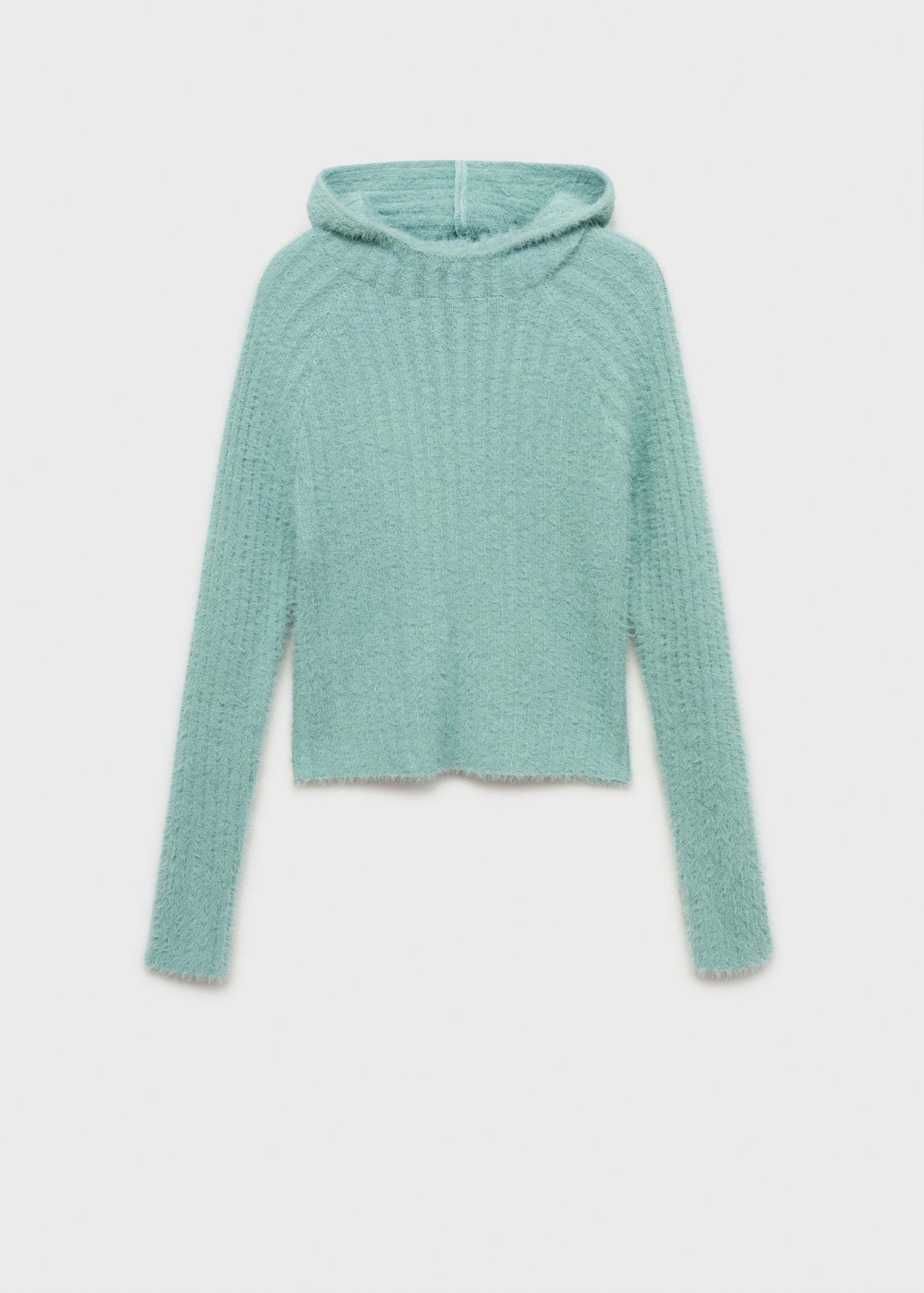 Jersey capucha efecto pelo - Artículo sin modelo