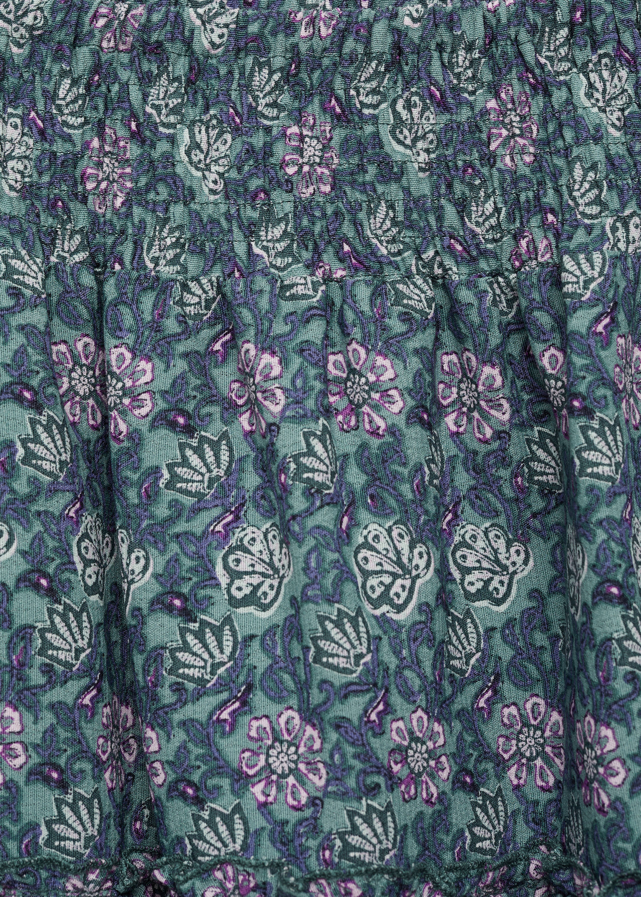 Gemusterter Rüschenrock - Detail des Artikels 8