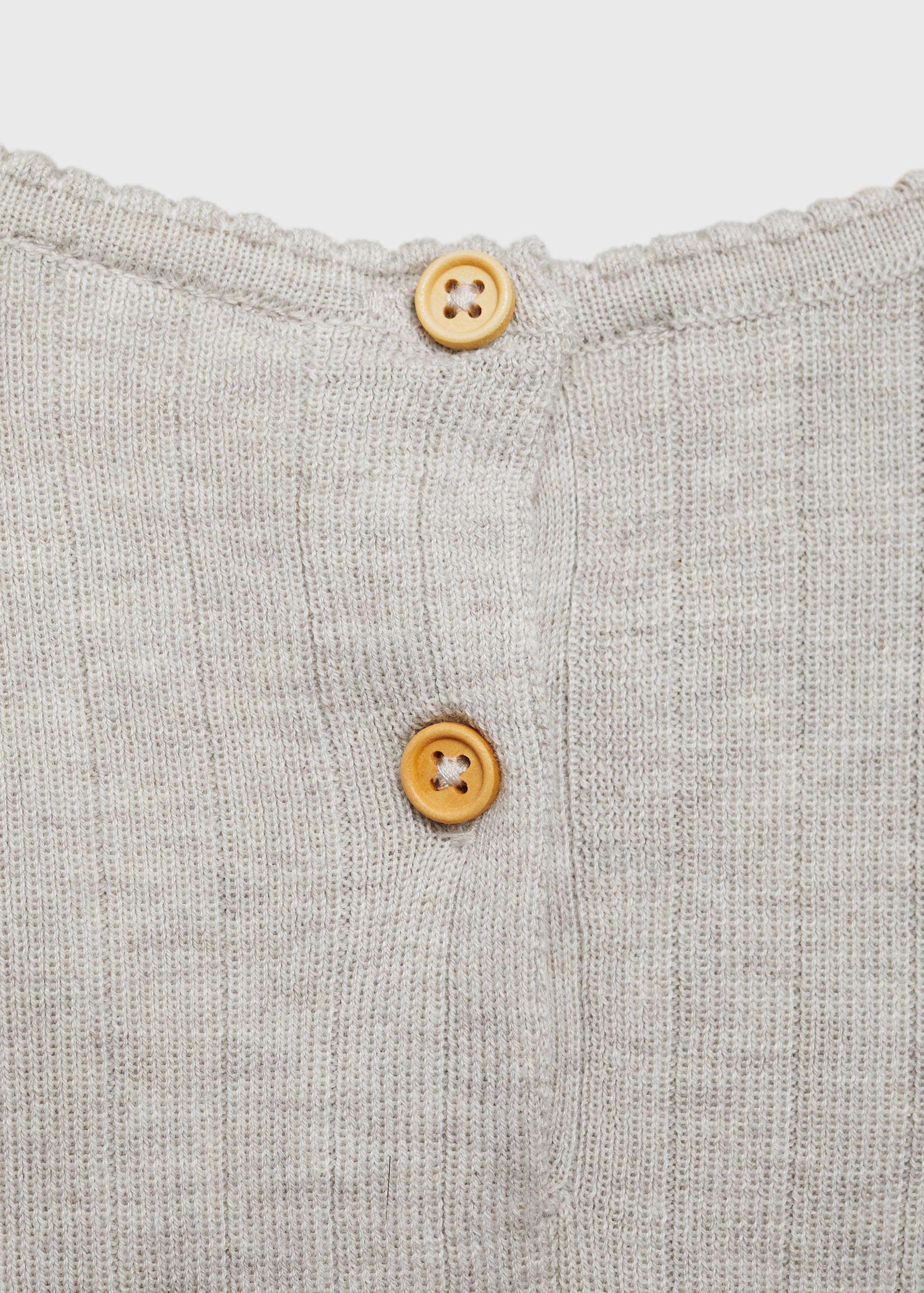 Gebreide body met lange mouwen - Detail van het artikel 0