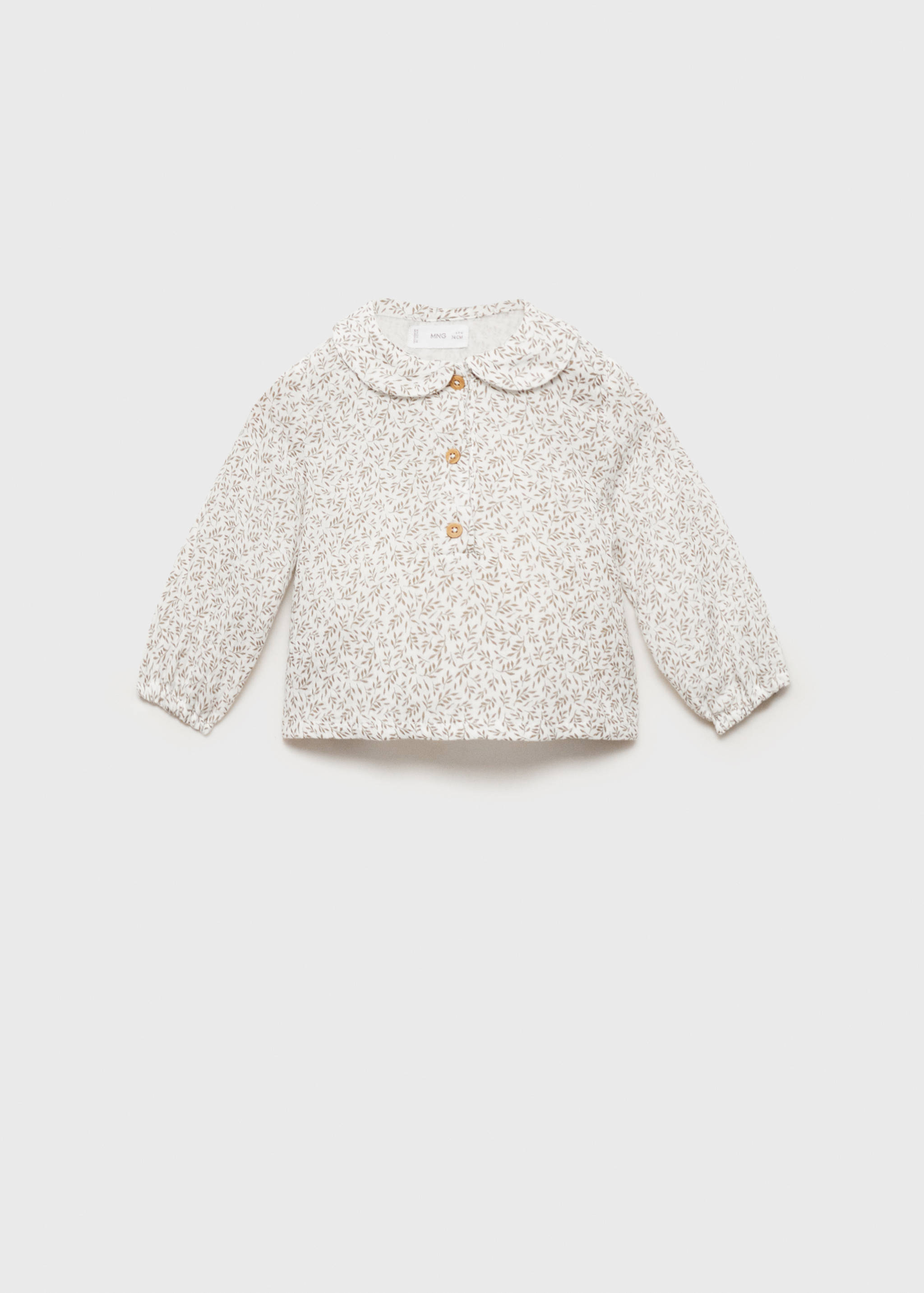Printed cotton blouse - Article without model