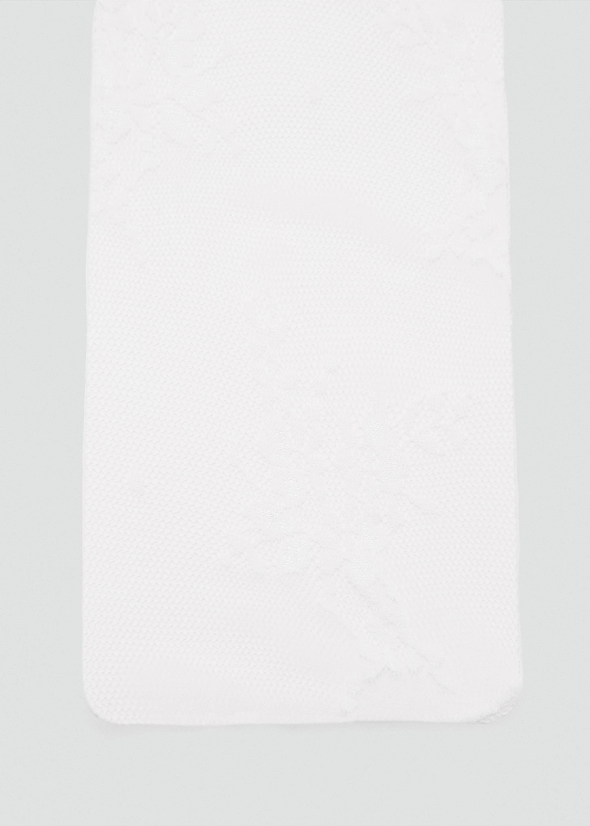 Socken mit Spitzen-Design - Mittlere Ansicht, Weiß. Ref: 87040385-00.