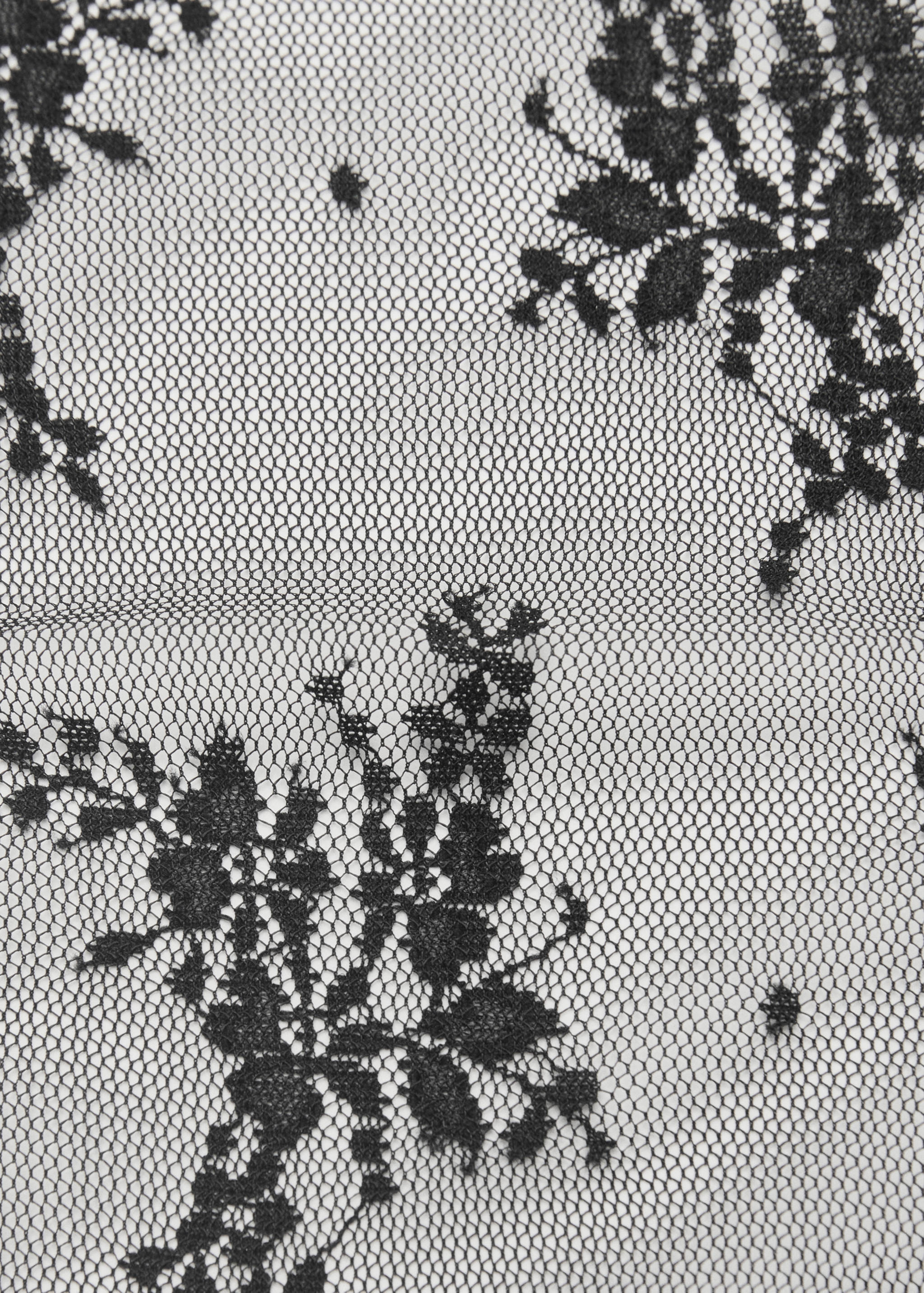 Lace design socks - Medium plane