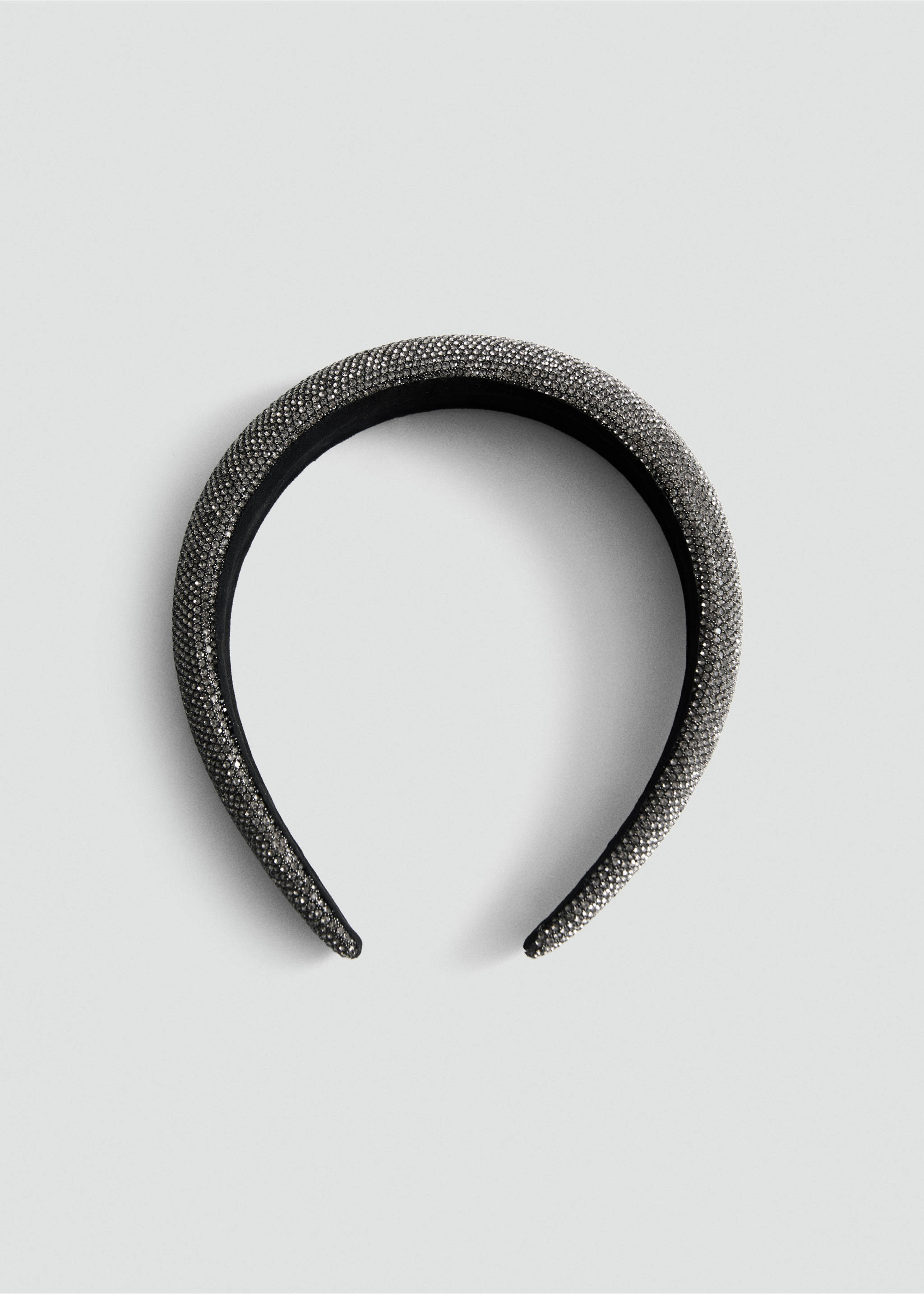 Glitter headband - Article without model, Silver. Ref: 87040388-00.