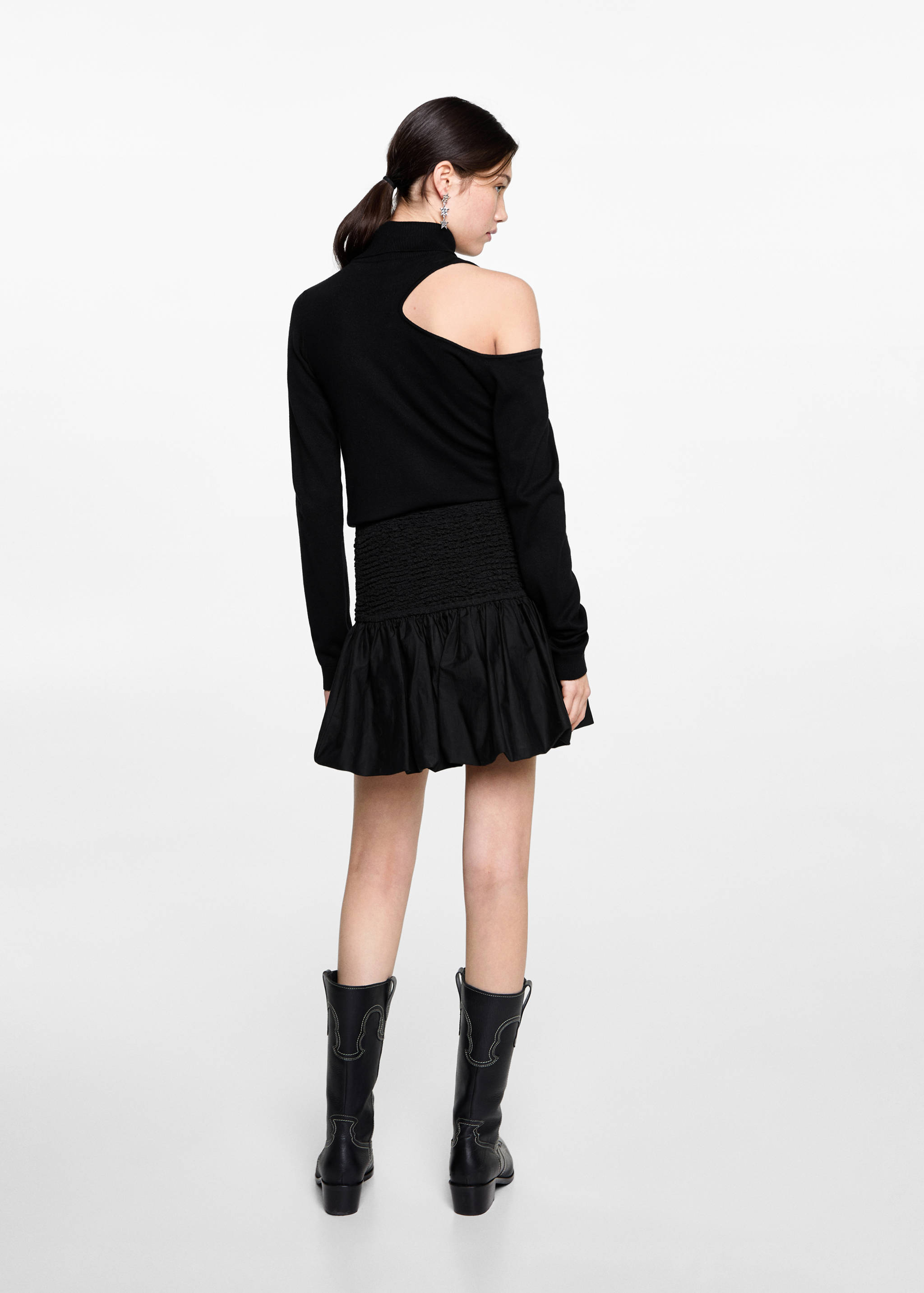 Jupe boule froncée - Verso de l’article