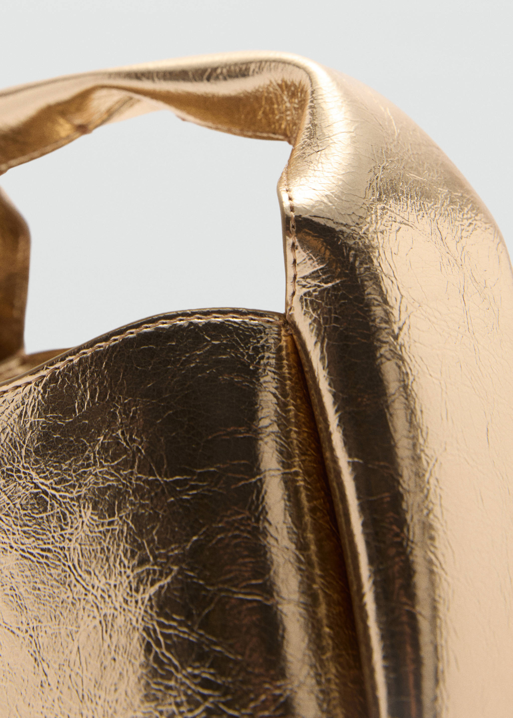 Handtasche mit Metallic-Effekt - Detail des Artikels 3