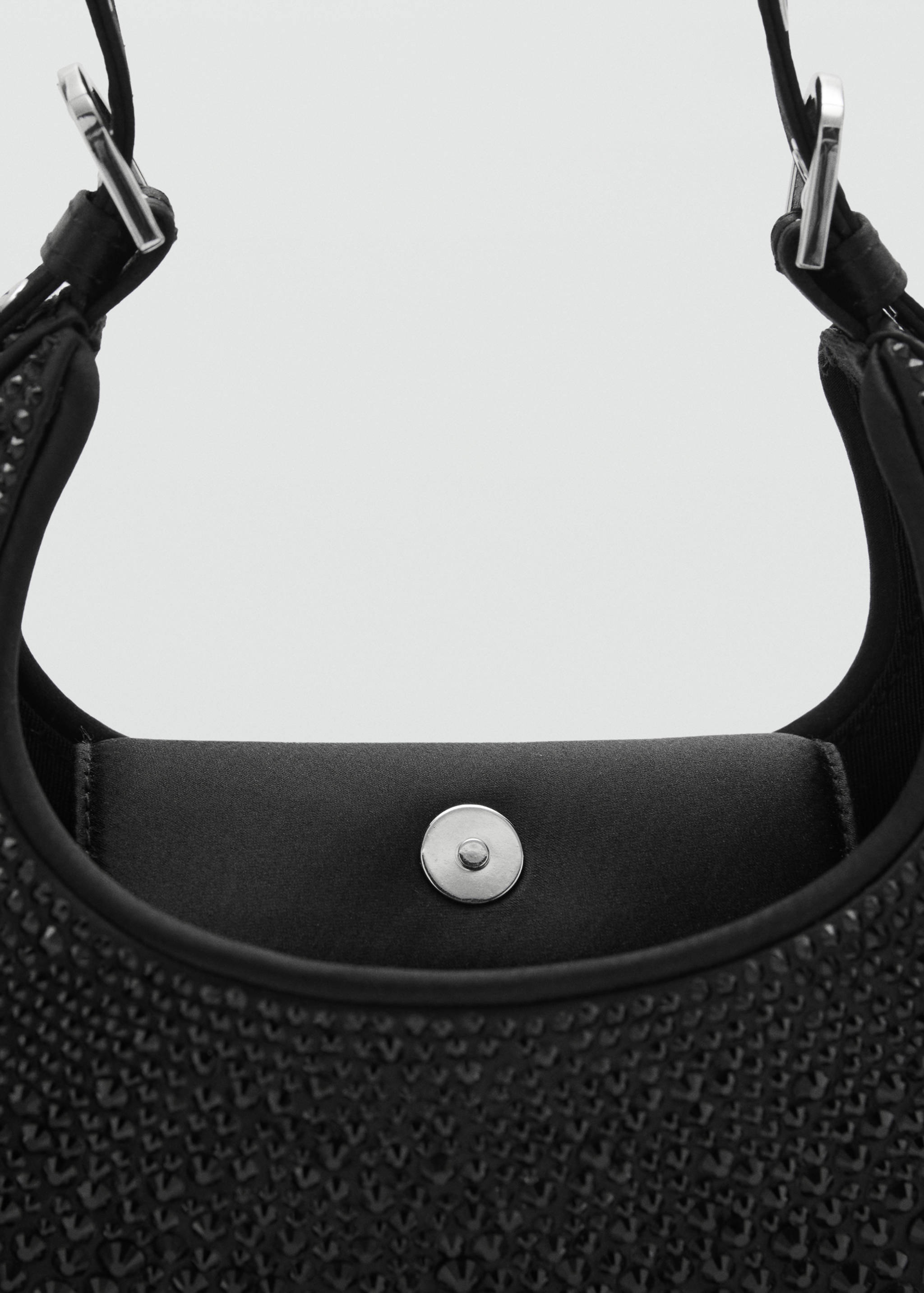 Shoulder bag with crystal detail - Details of the article 3