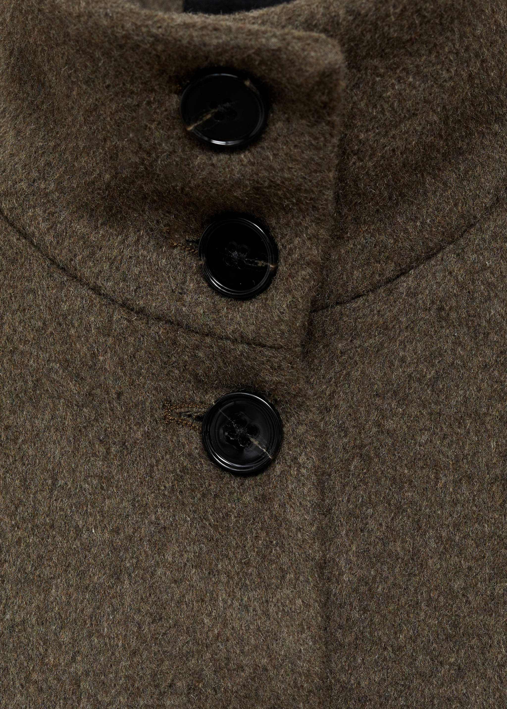 Wool-blend jacket with pockets - Details of the article 8